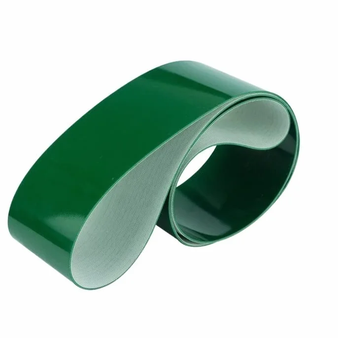 Cinta transportadora de transmisión PVC Verde Industrial 5x90x1740mm