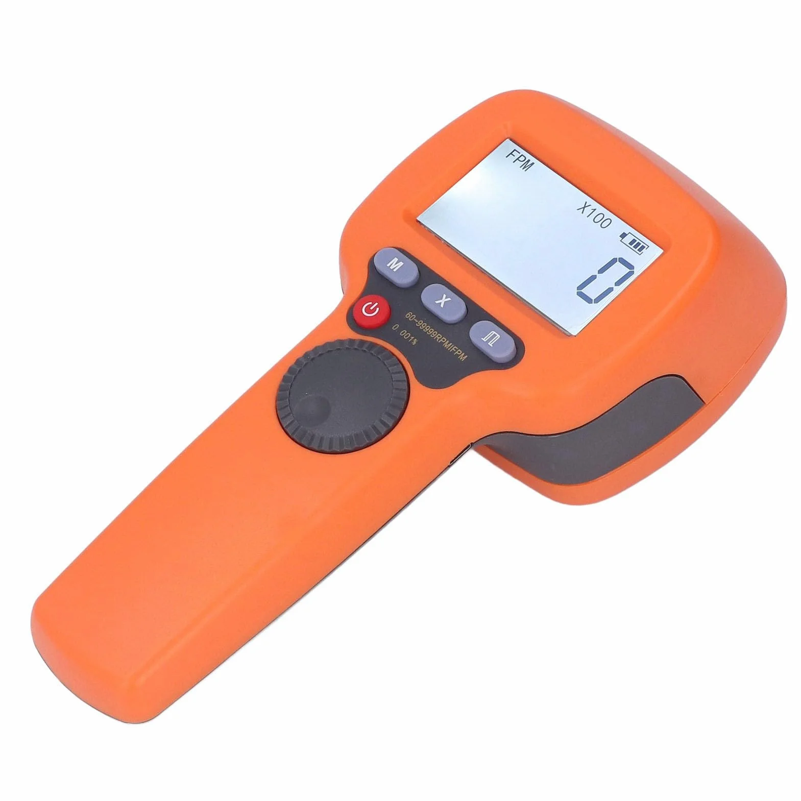 Estroboscopio LED digital portátil tacómetro 6099999 RPM recargable