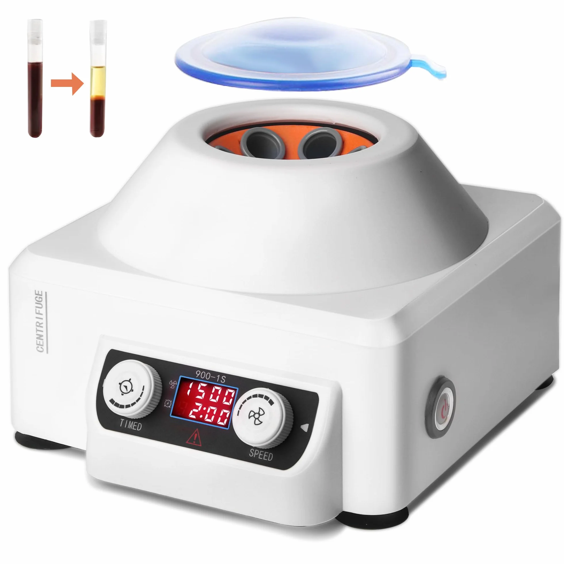 Centrifuga de Laboratorio 4000rpm 1795xg 6x10ml RCR 1-99min 220V Portátil