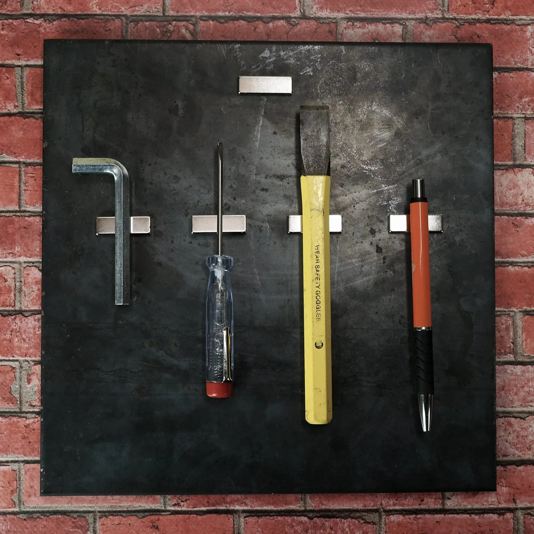 Imán de neodimio rectangular 30x10x4 mm 5,4 kg Sensei 5 piezas barras magnéticas