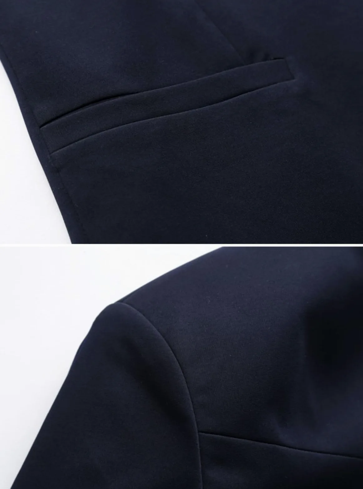 Blazer para Hombre Abrigos Deportivos Casuales Cuello Mandarín Blazer de Botonadura Simple Chaquetas de Traje Formal Elegantes Casuales de Ajuste Delgado con Bolsillos para Trabajo de of