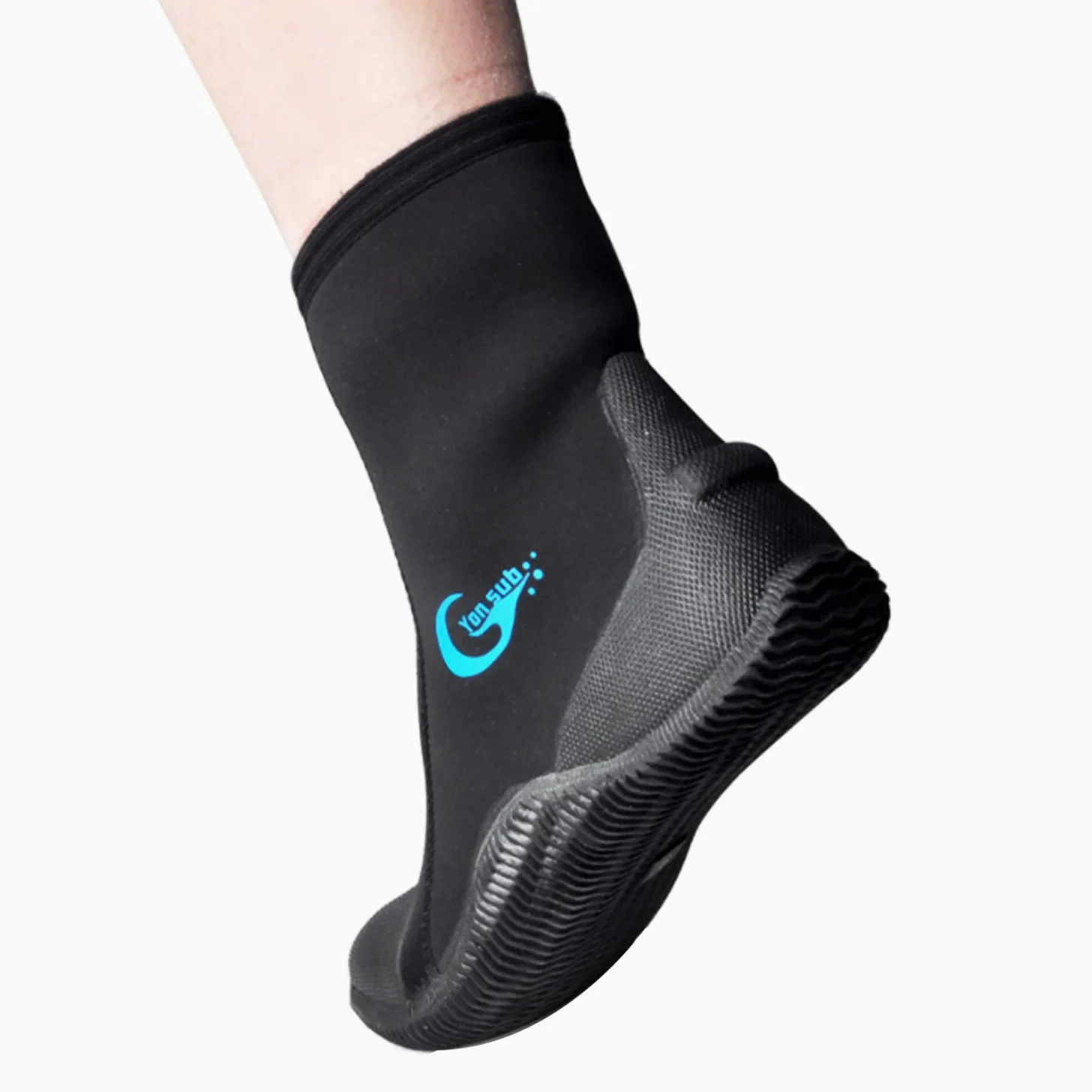 Botas de buceo de neopreno de 5 mm, zapatos de buceo, antideslizantes, zapatos de buceo, botas de esnórquel, calcetines de agua, botines para surf, deportes acuáticos