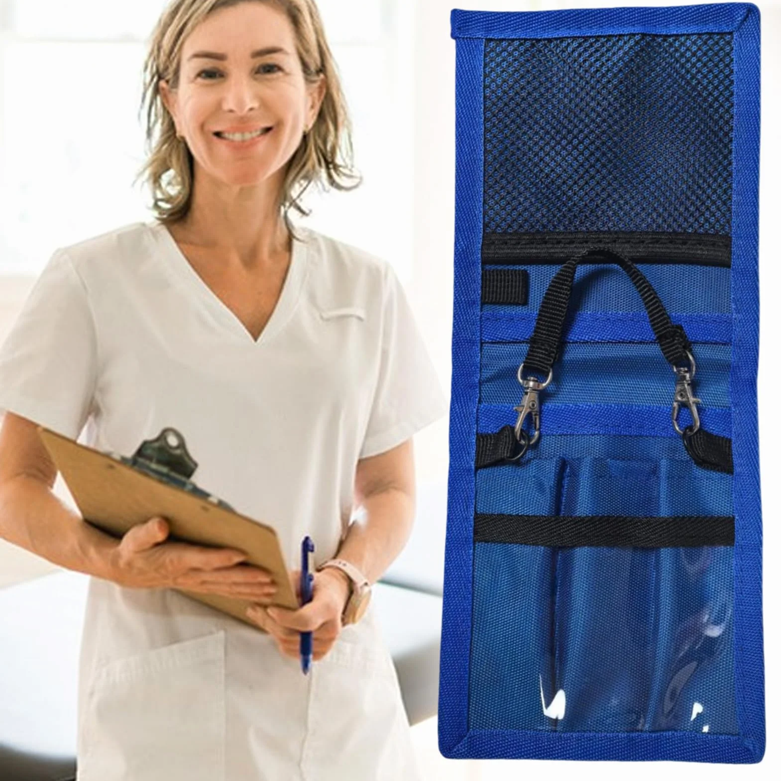 Fanny Pack para Enfermeras Bolsa de Cintura con Compartimentos Cinturón de Herramientas
