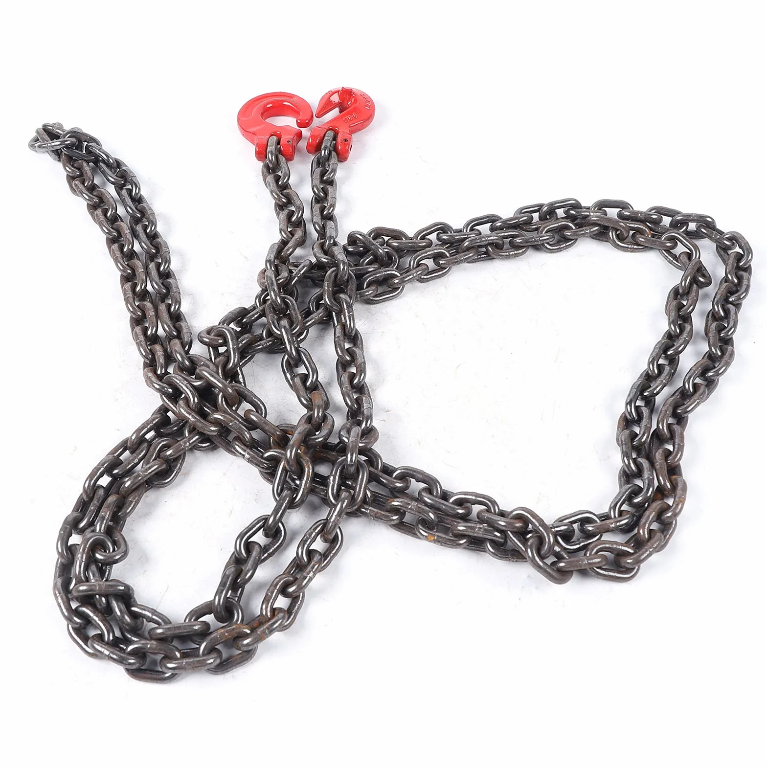 Cadena colgante de acero aleado 8 mm 3 m 1 hilo grúa elevación 2T