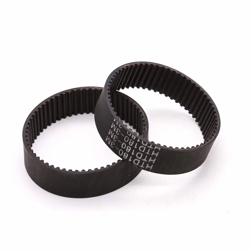 Correa Dentada HTD 3M 3mm Paso 225-201mm Ancho 10mm/15mm Goma Cerrada 3M-189mm-15mm