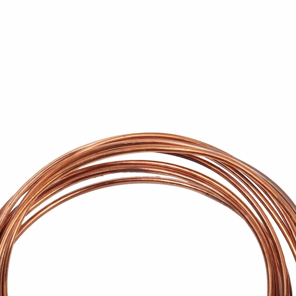 Alambre de Cobre Esmaltado 4 mm Diámetro 5 m Bobina Magnética para Inductores