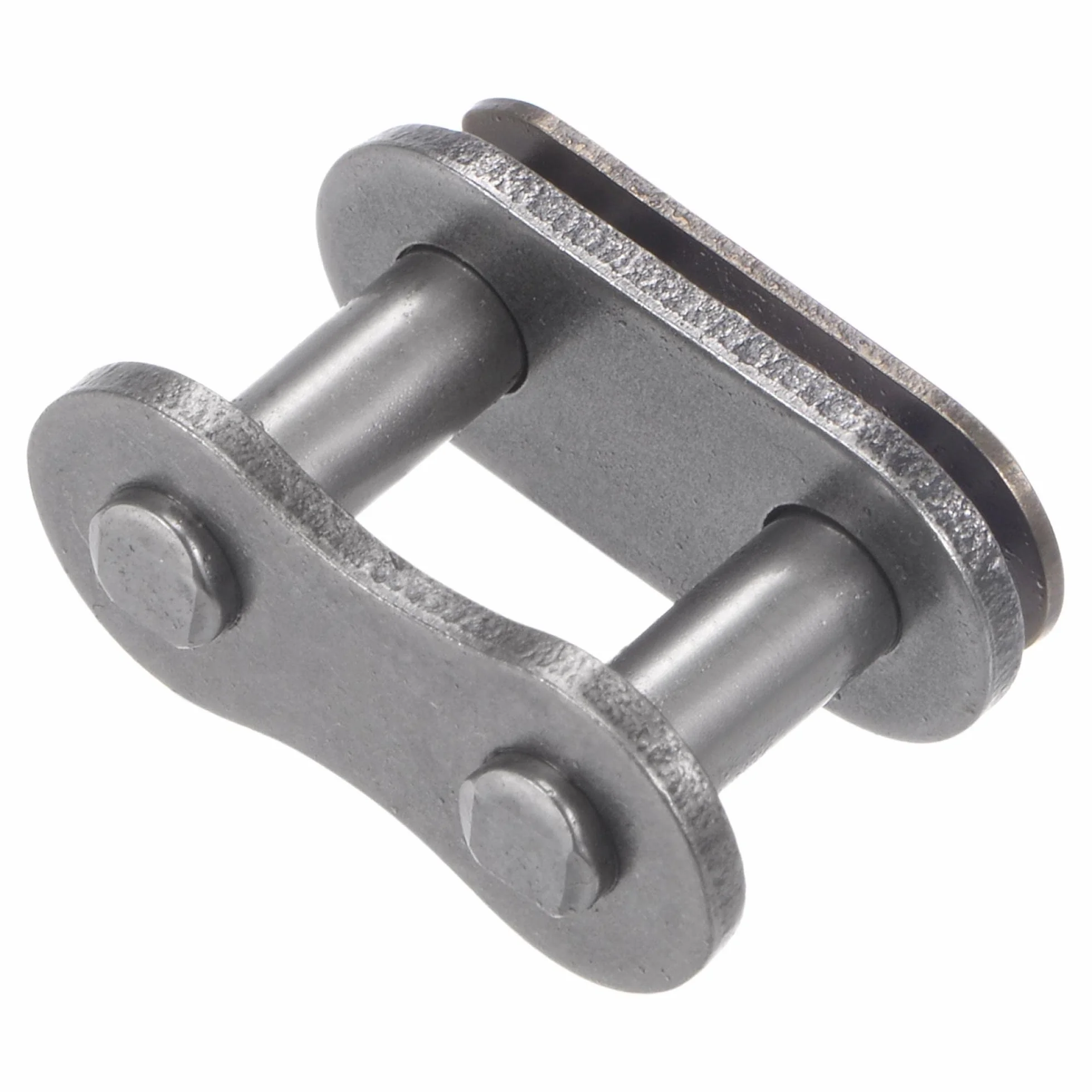sourcing map Cadena Maestro Conector Enlace Rodillo 1/2" Paso Carbón Acero Estándar Conexión División Enlaces para Cadena 08B