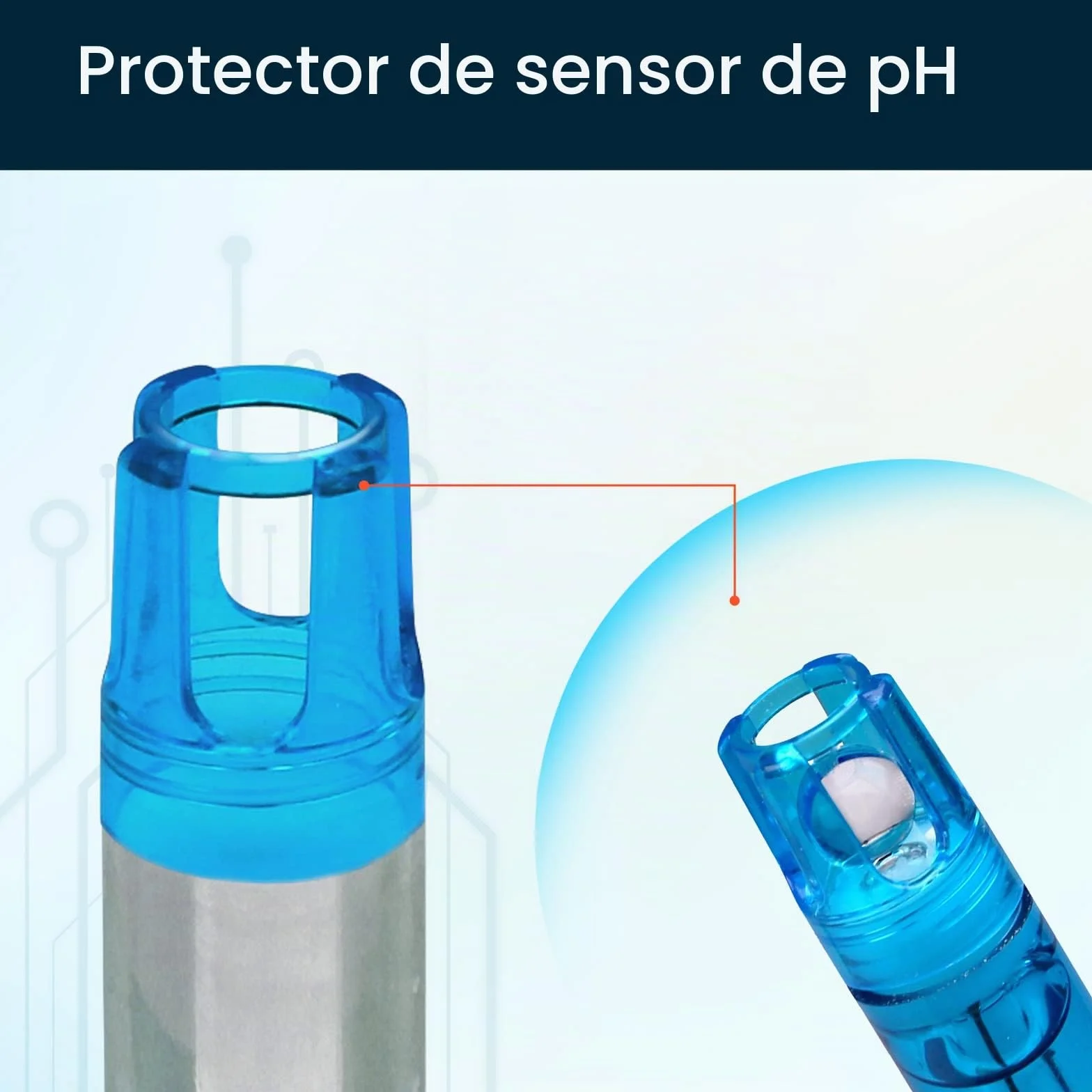Apera Instruments AI1301 201-C Electrodo de pH combinado BNC policarbonato vidrio