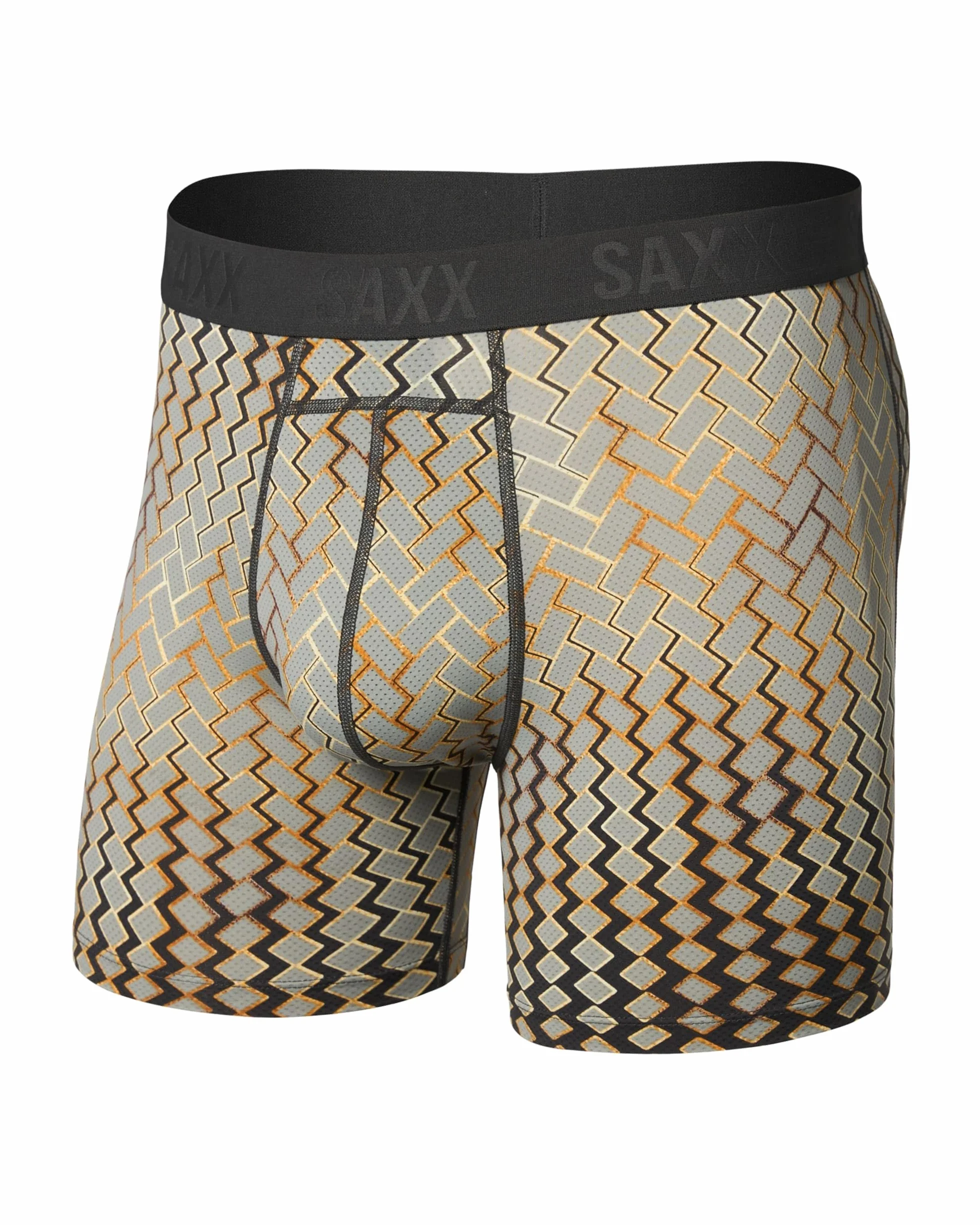 SAXX Underwear Co. Calzoncillos tipo bóxer de compresión suaves y flexibles para hombre, 6 pulgadas