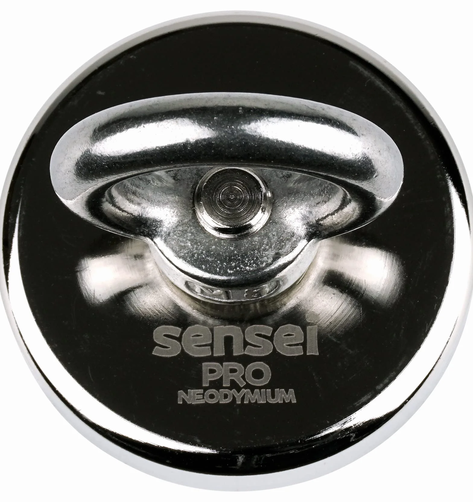 Imán SENSEI 110 kg, Neodimio N52, Ø5 x H1,5 cm, Gancho Superior