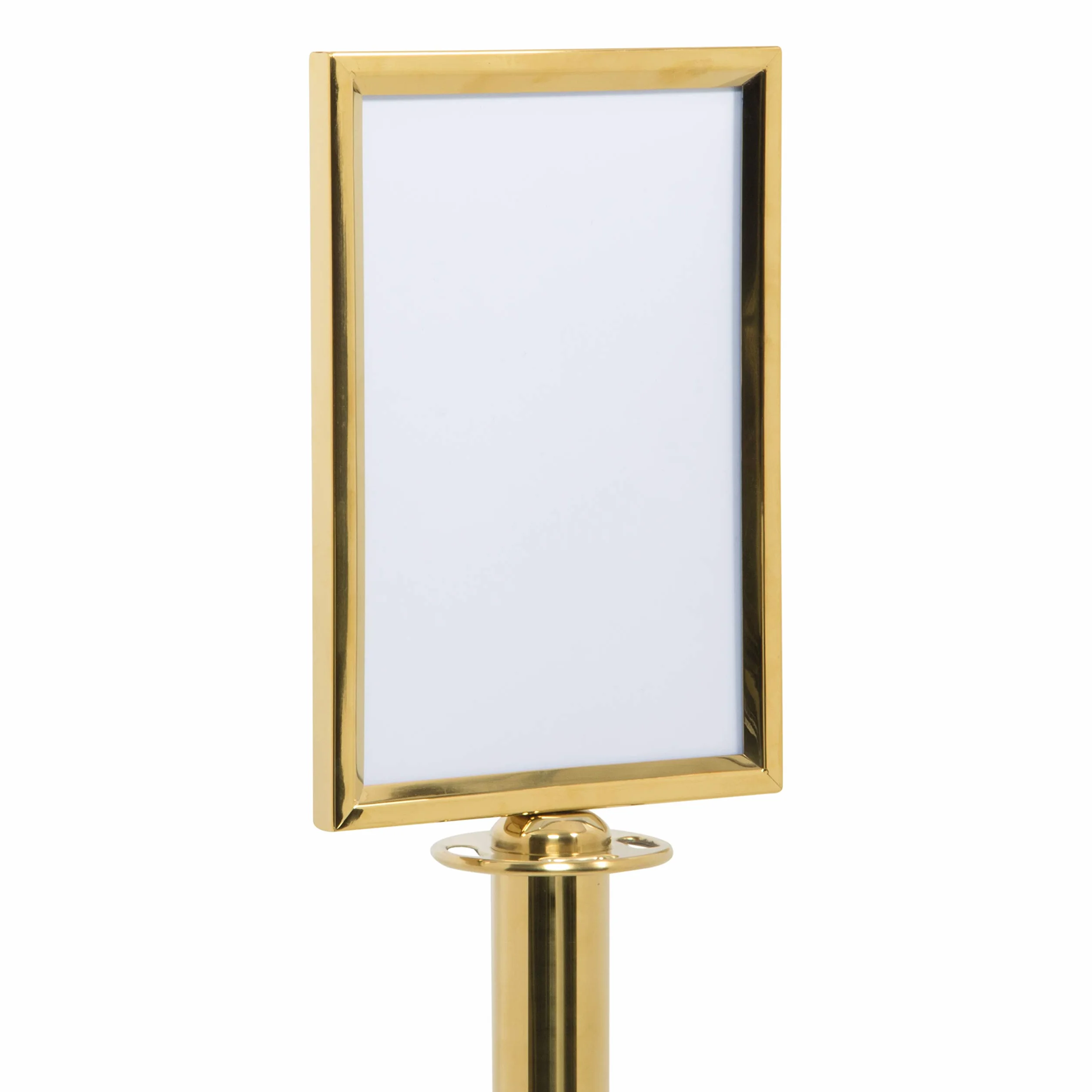 Securit Soporte para cartel A4 dorado