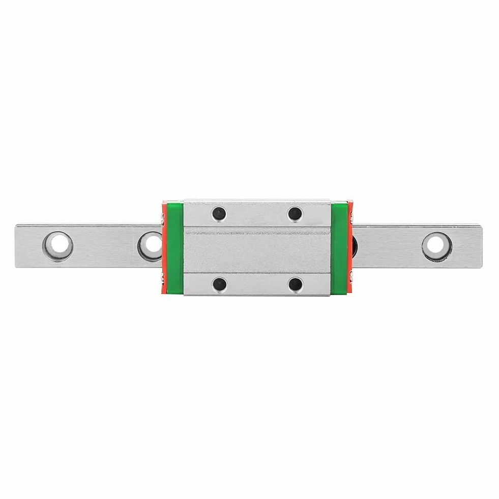 Zunate MGN9H Guía lineal en miniatura 100mm Carril guía 9mm + bloque deslizante