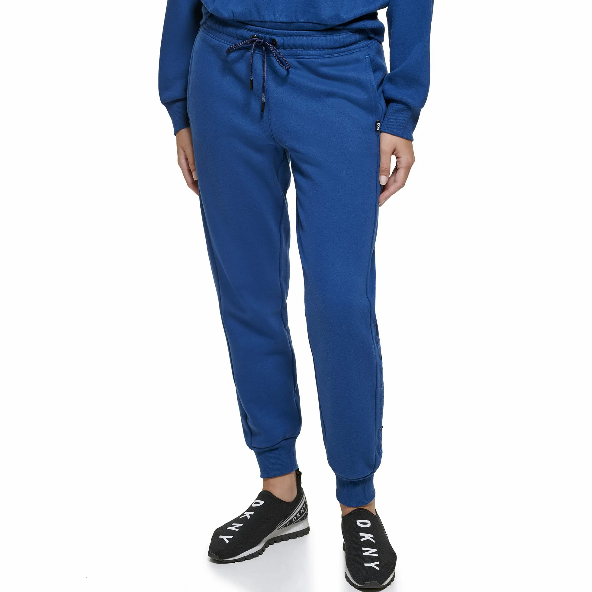 DKNY Relaxed Joggers Pantalones de chándal para Mujer