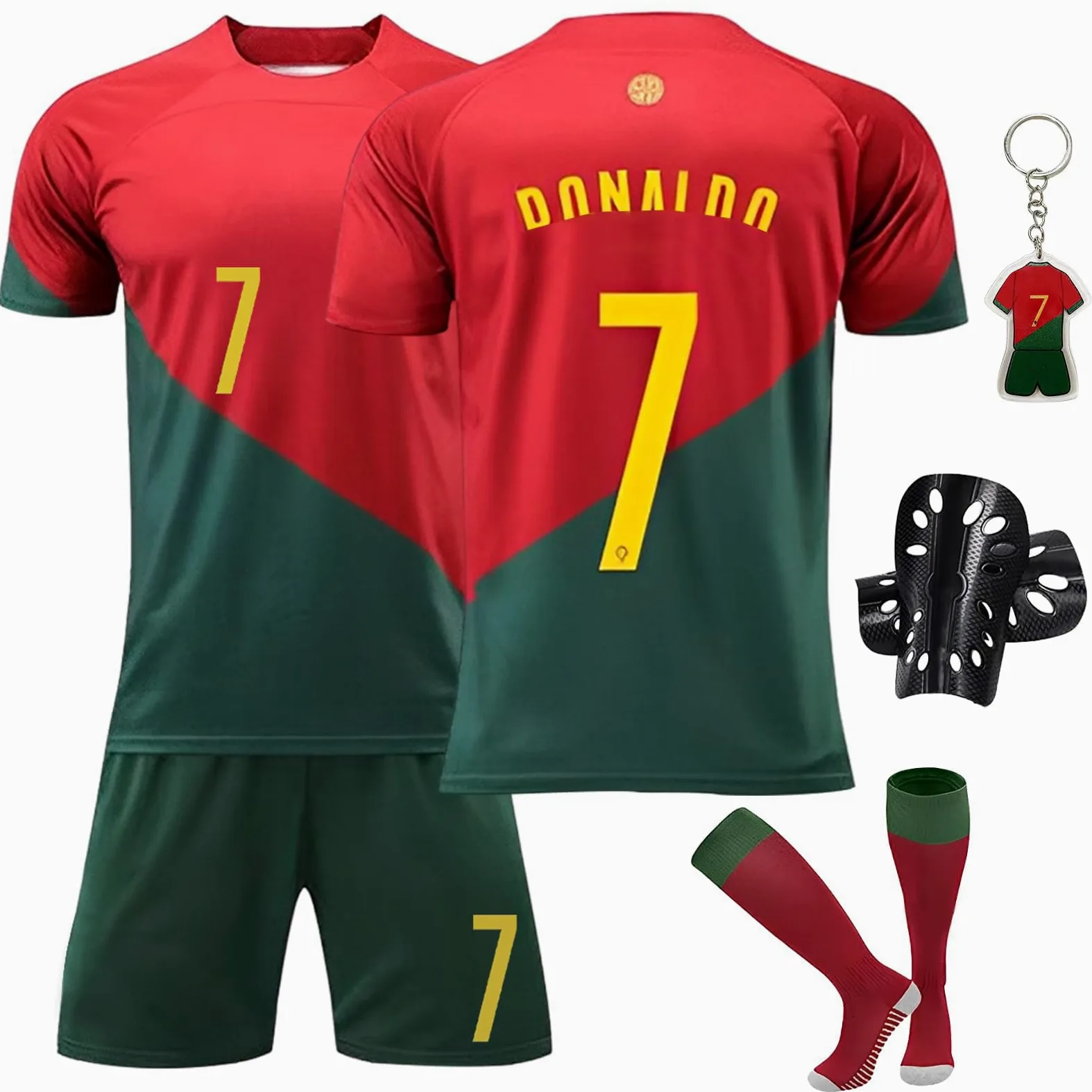 Pardofelis Camiseta de Fútbol para Niños - Edición Limitada, Diseño Especial - Incluye Camiseta Corta, Calcetines y Espinilleras