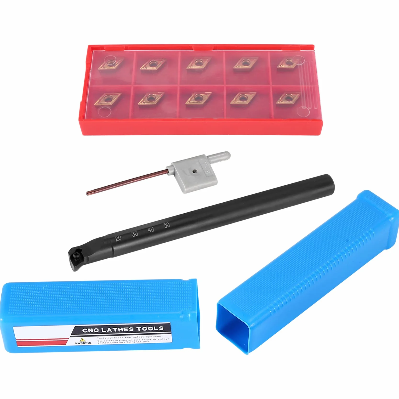 XIAOJUN Dcmt0702 insertos de metal duro S12M-Sducr07 taladro 150 mm para torno CNC herramientas torneado interior