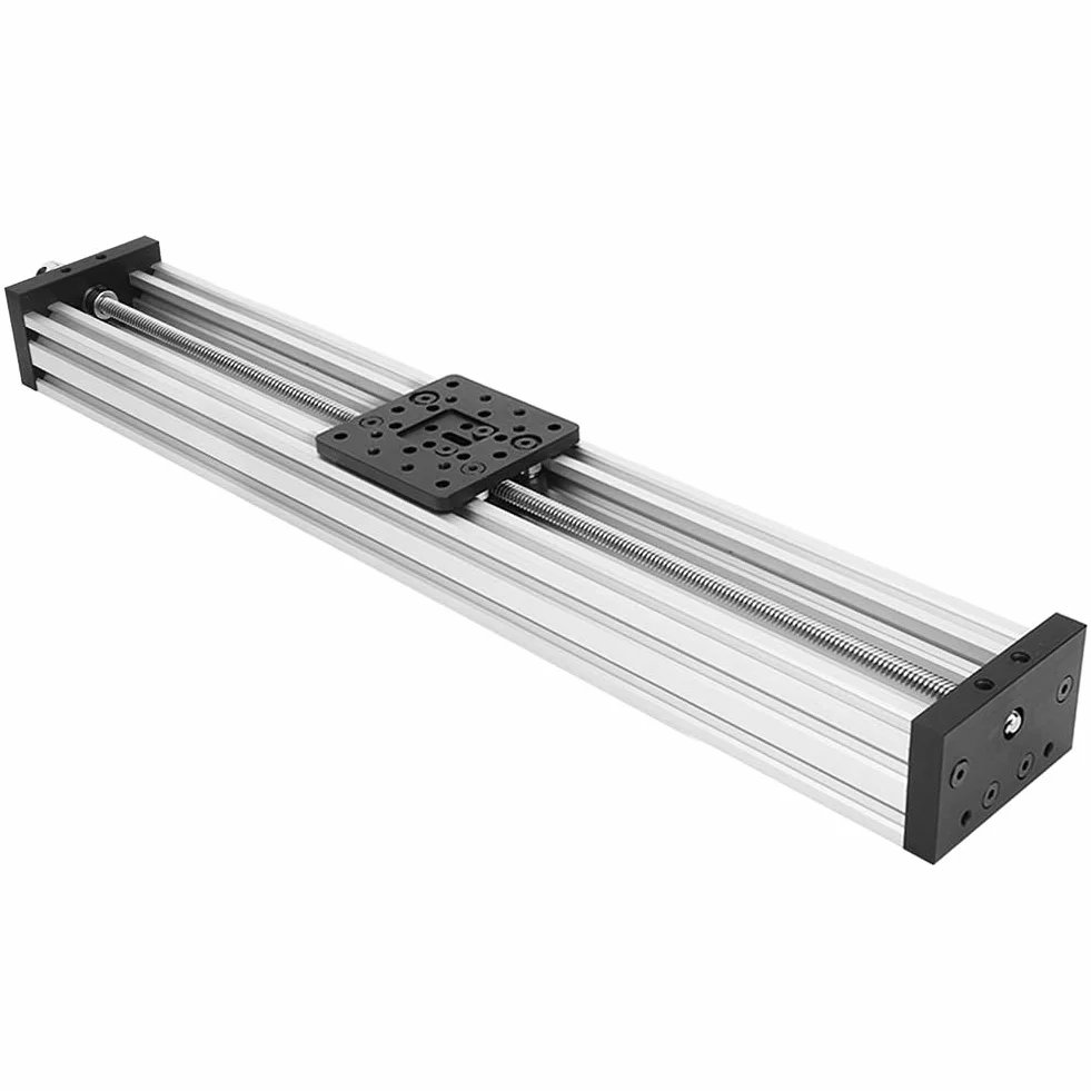 Mesa deslizante CNC resistente a altas 500mm Silver