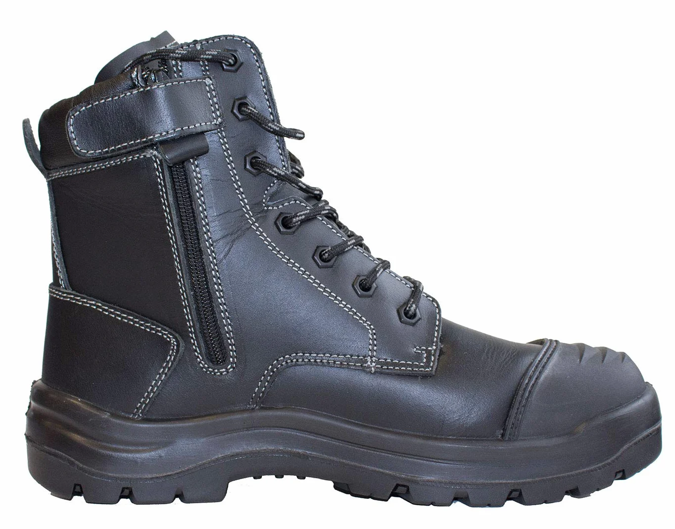 Portwest Bota De Seguridad Eden S3 Hro Ci Hi Fo, Tamaño: 46, Color: Negro, FD15BKR46