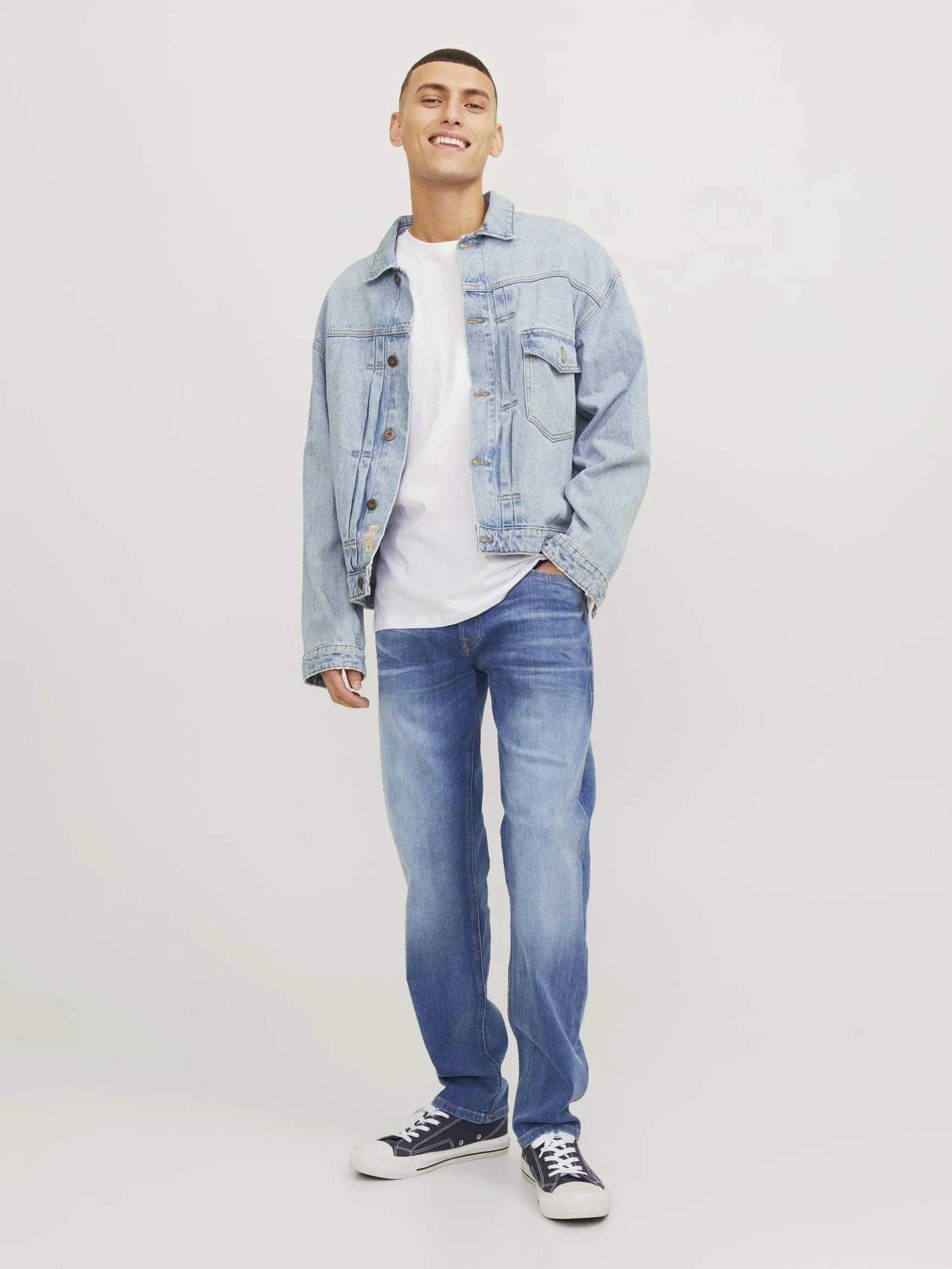 JACK & JONES Tapered fit Jeans JJIMIKE Jjoriginal JJ 811 Noos Tapered fit Jeans