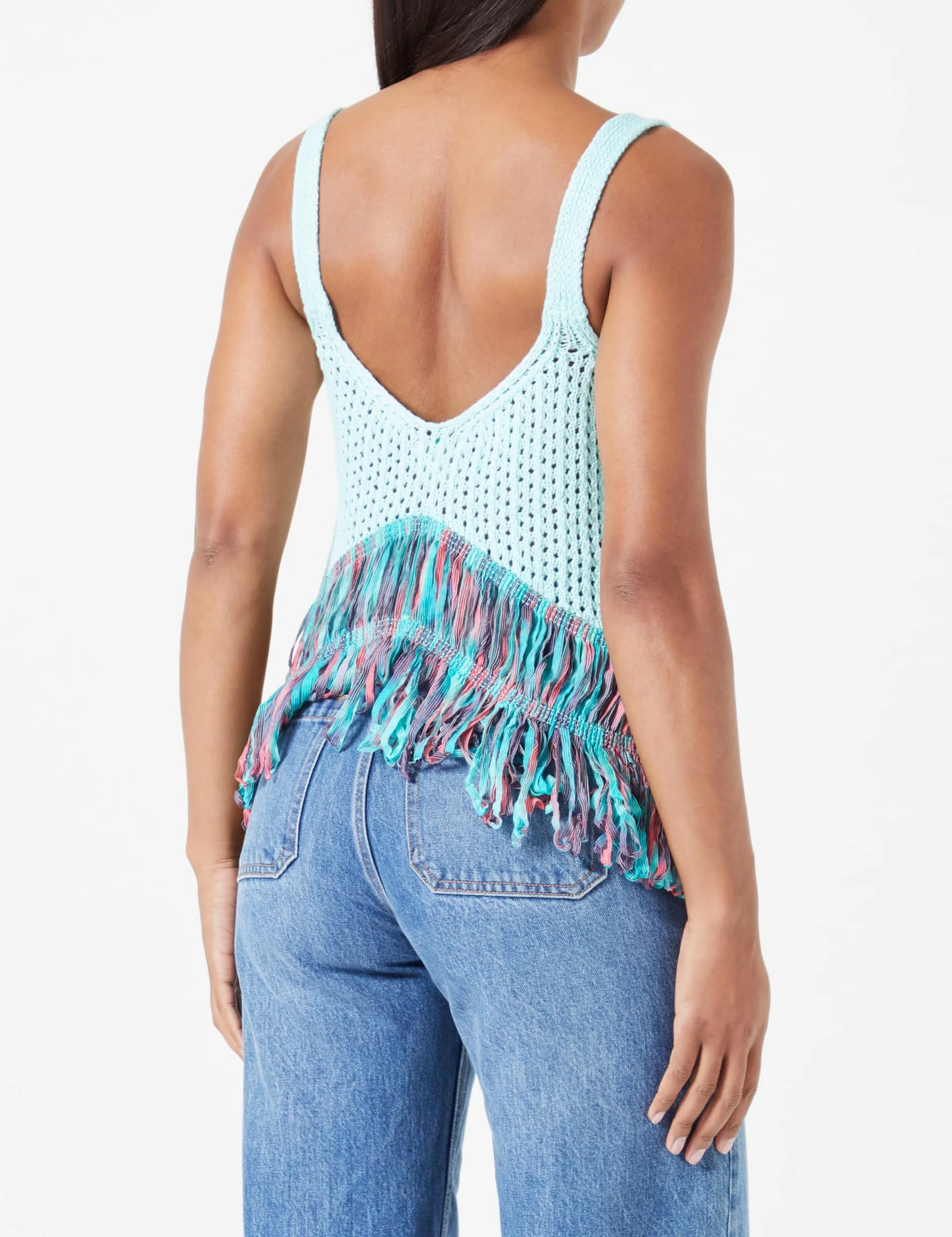 NALLY Top de Punto para Mujer