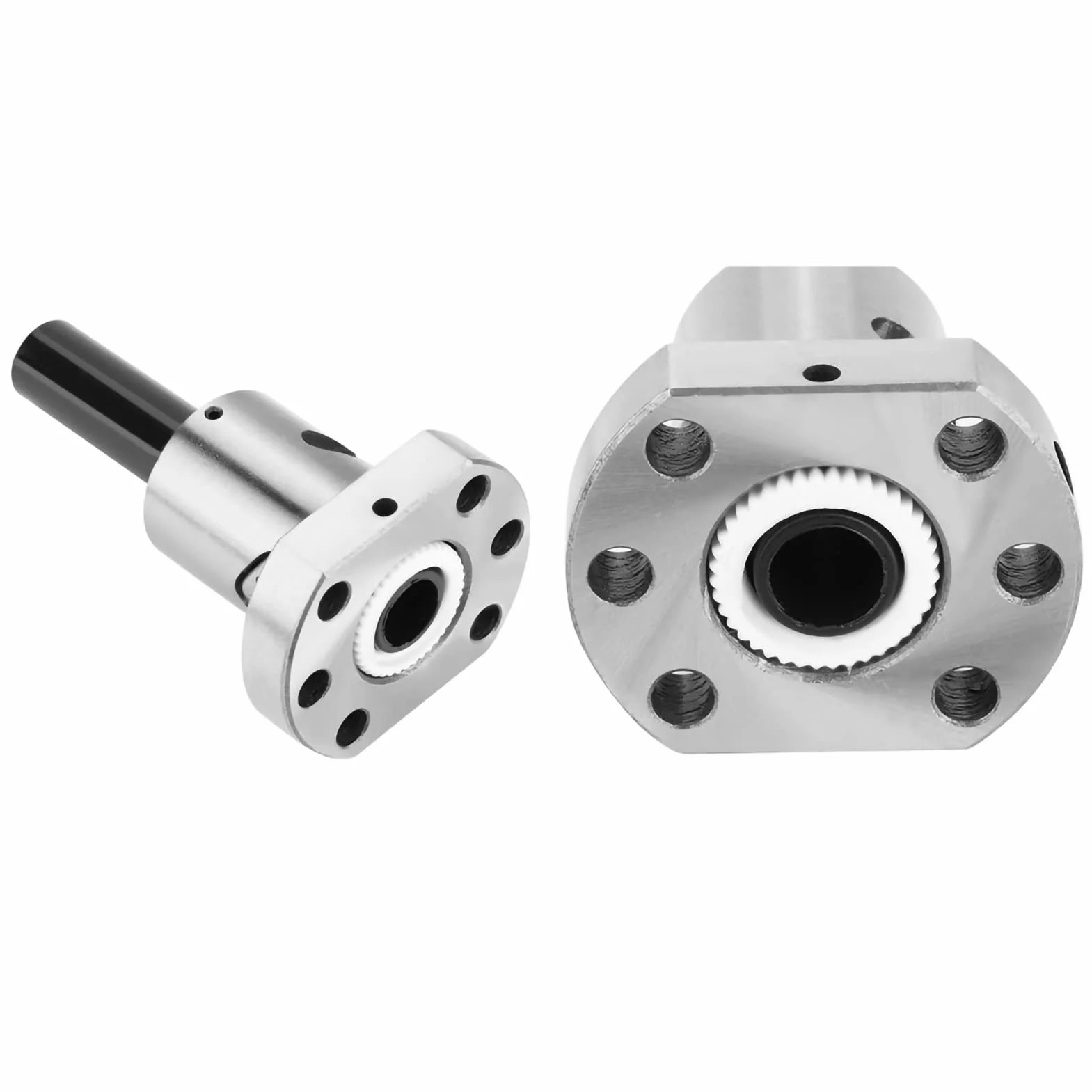 Tornillo de bola CNC 16 mm Rm1605 Sfu1605, tuerca de brida de acero