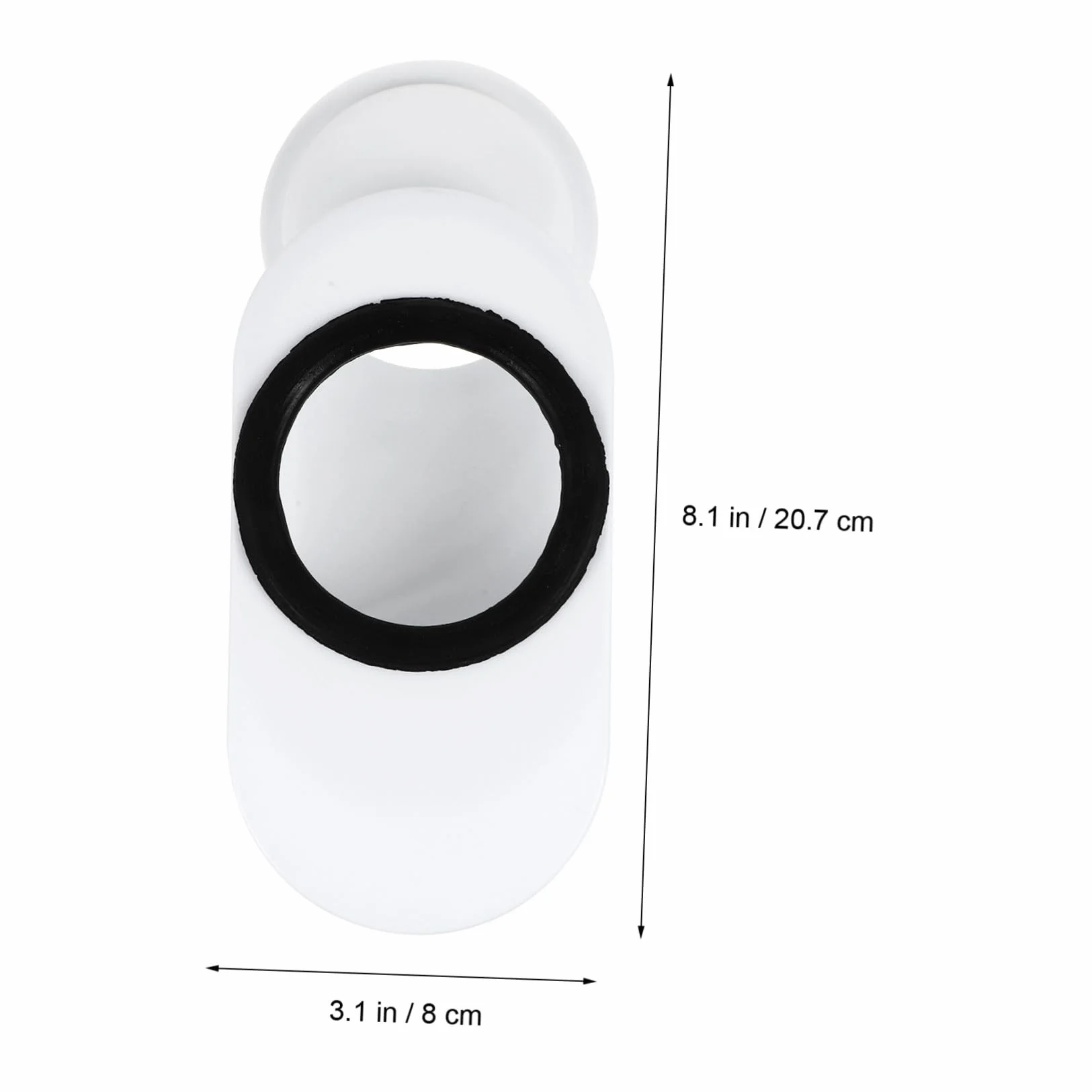Kit Desplazador de Desagüe para Inodoro Compatible con Salidas Antiobstrucción Antileakage