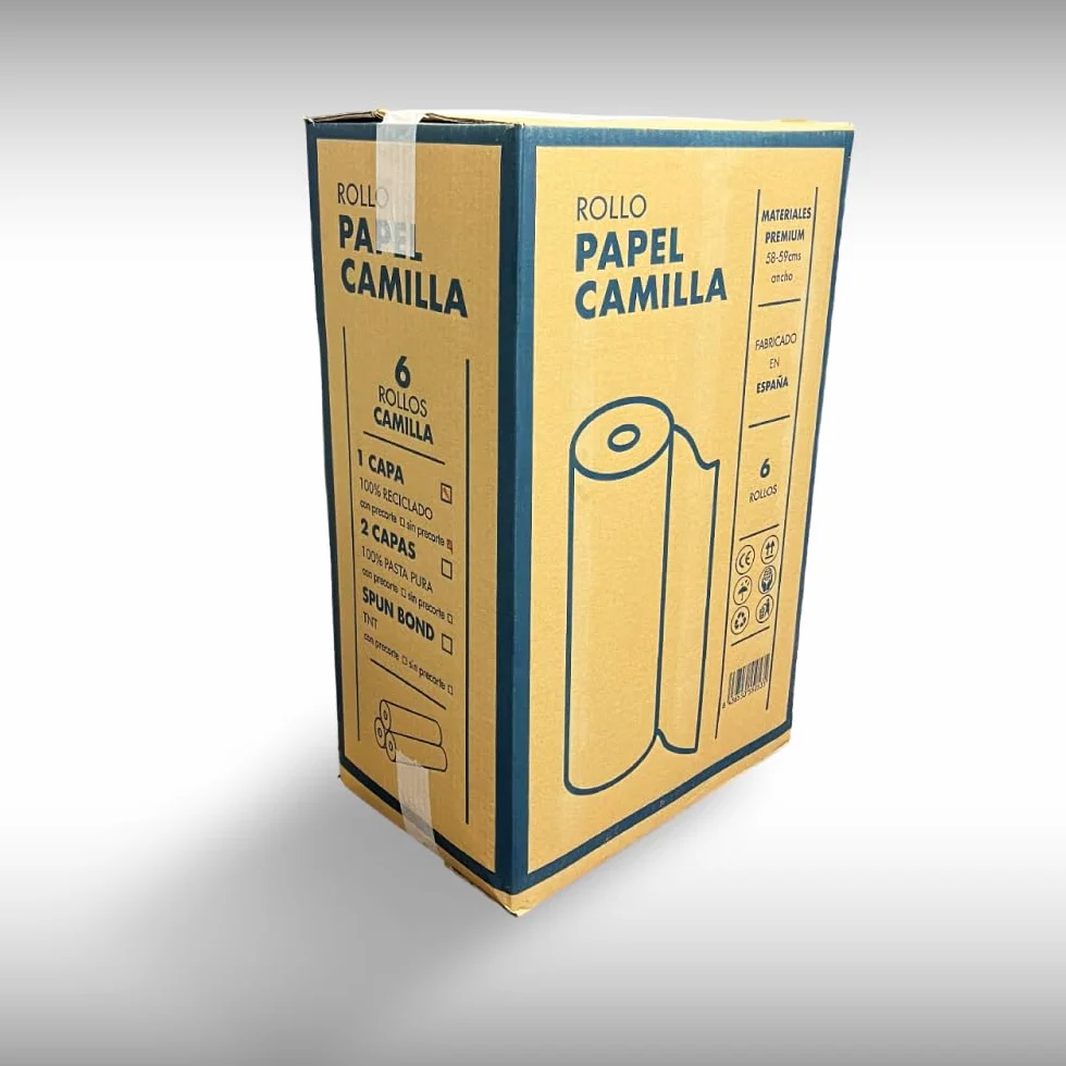 Rollo de papel camilla 58cmx62m ECO blanco 6 Rollos