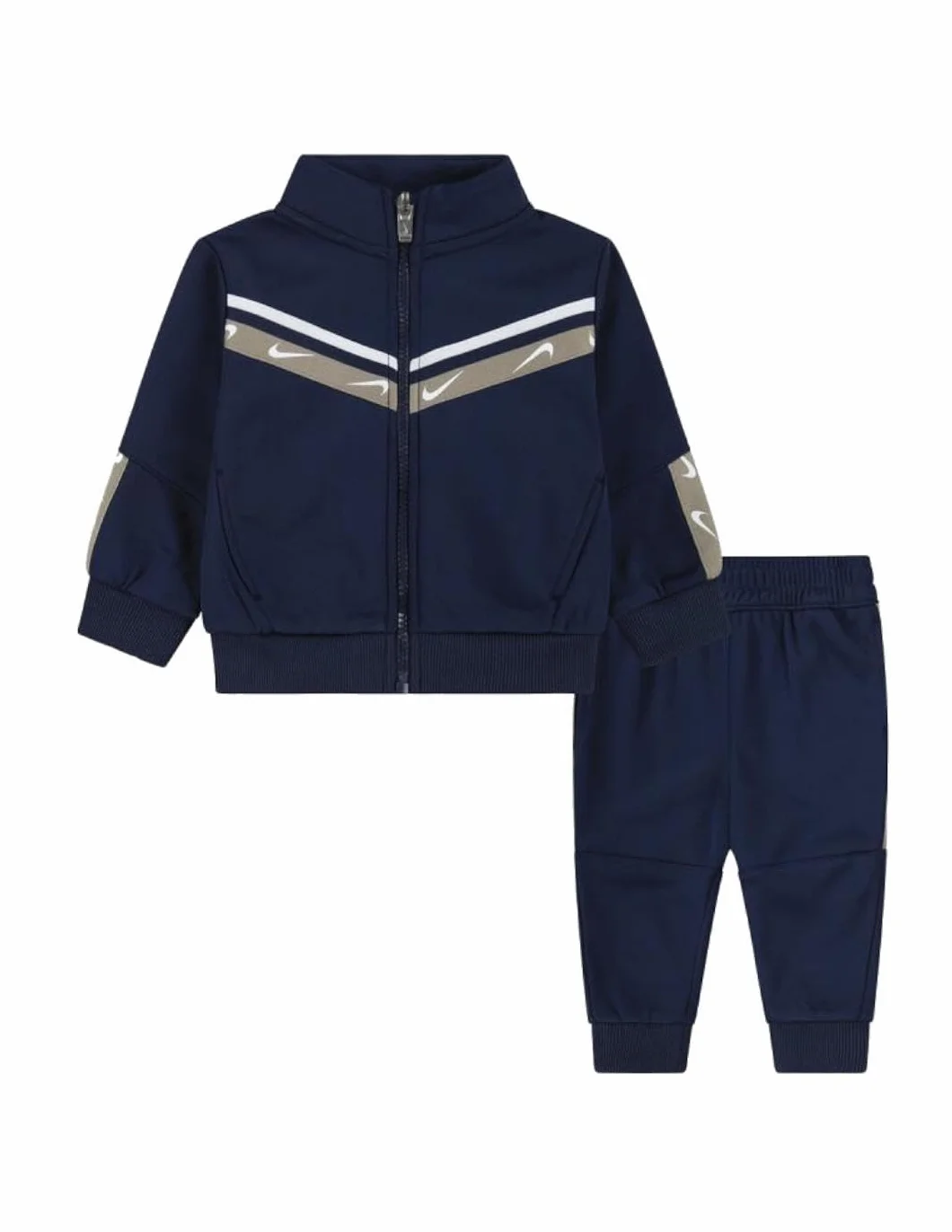 Nike Mono Completo Capucha Bolsillos Canguro Pantalón Cintura Elástica Logo