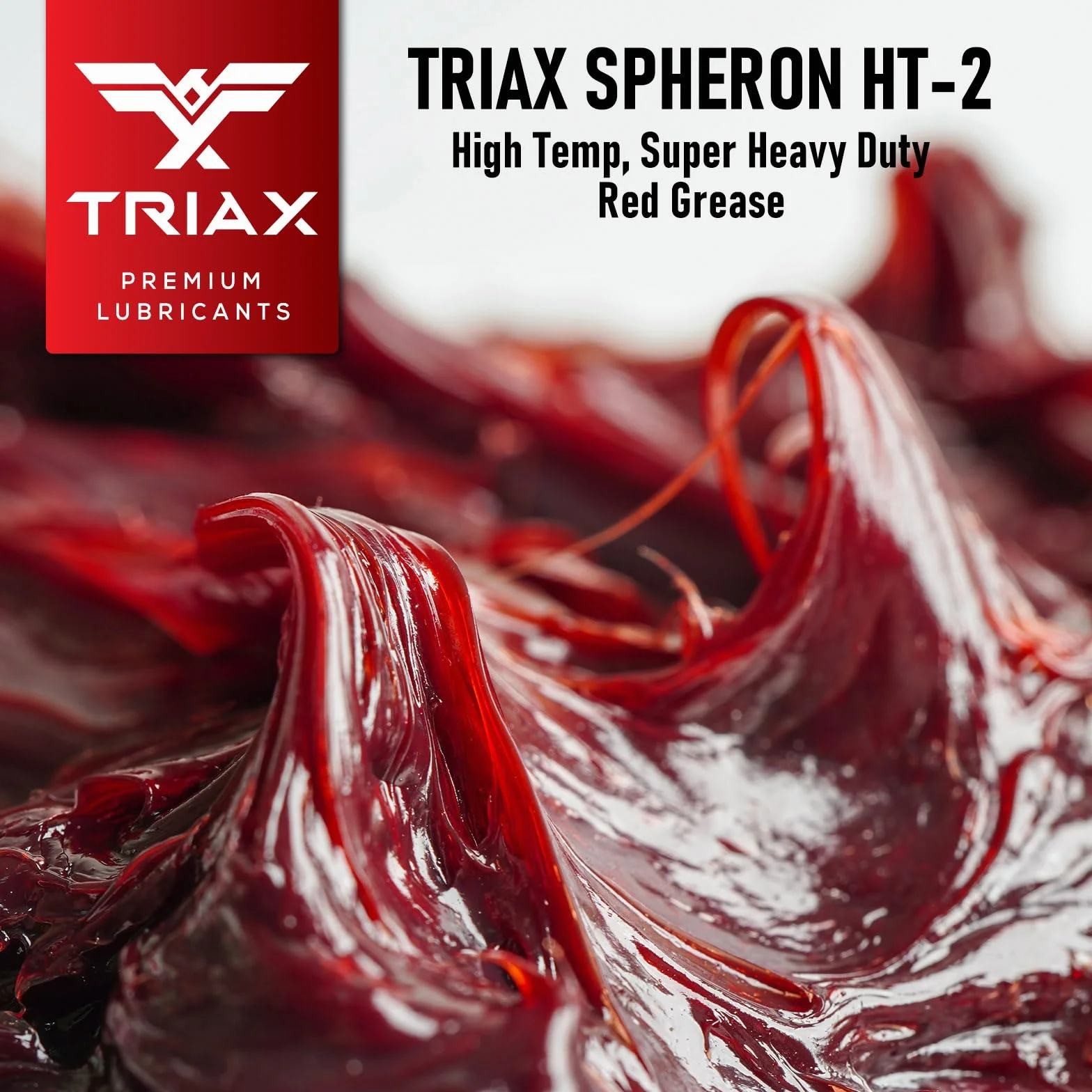 TRIAX Spheron HT Grasa Roja Consistente Impermeable Alta Temperatura 204°C Presión Extrema Cartucho 400g