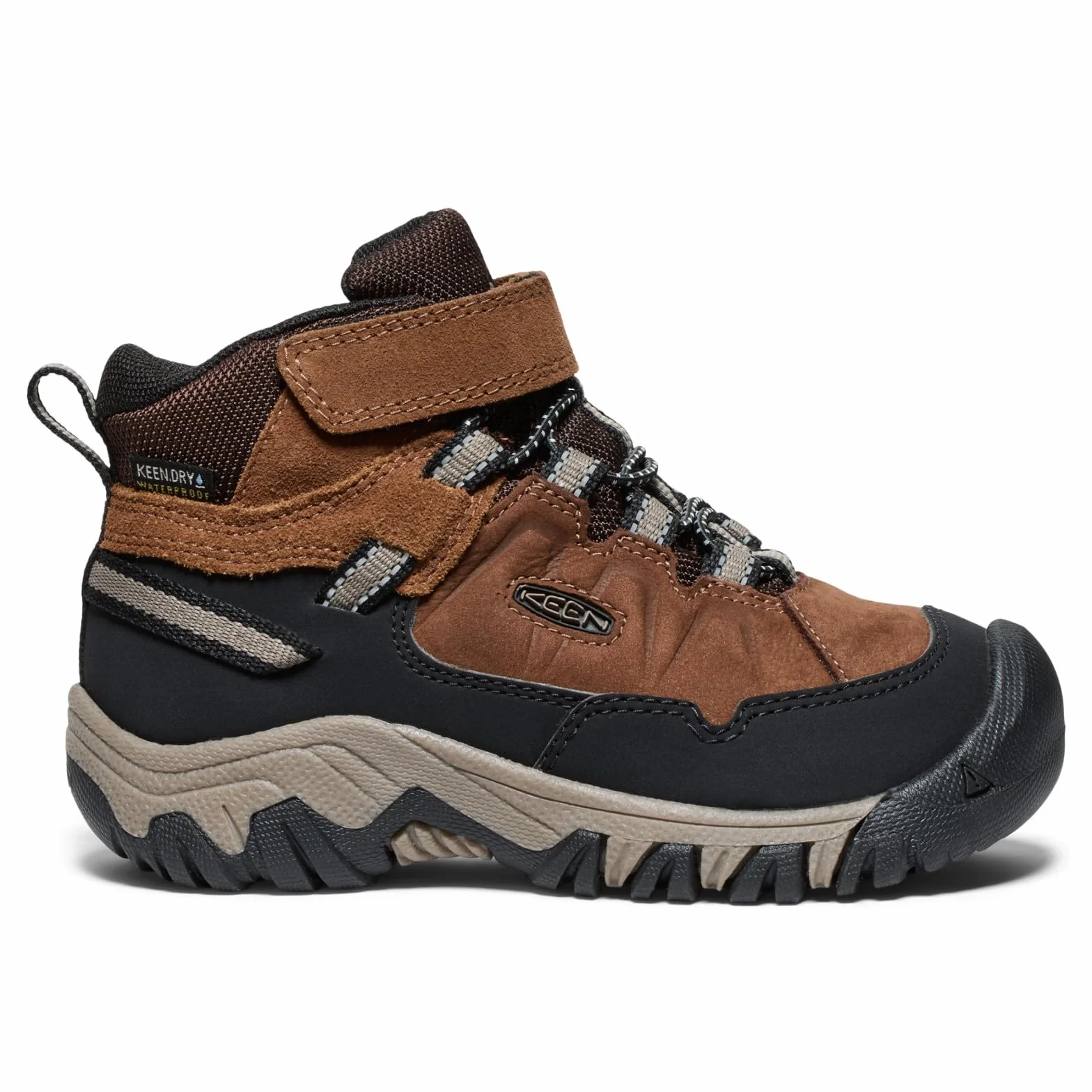 KEEN Unisex-Child Targhee 4 Mid Waterproof Hiking Boots