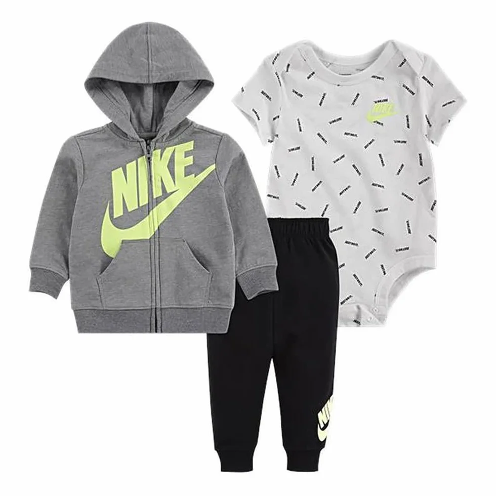 NIKE Jdi Toss 3pc Fz Pant Set Unisex bebé