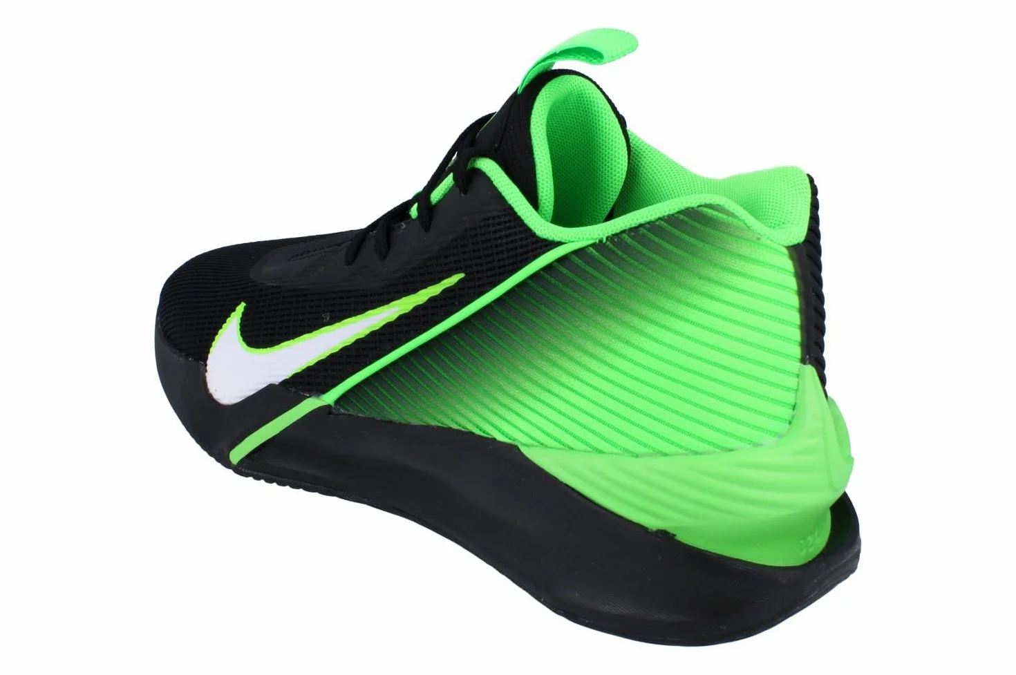 Nike G.T. Jump Academy - Zapatillas de baloncesto (FV5524-001, negro/verde huelga/blanco)