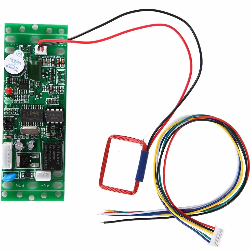 Módulo lector RFID 125 kHz control de acceso 5-15 cm