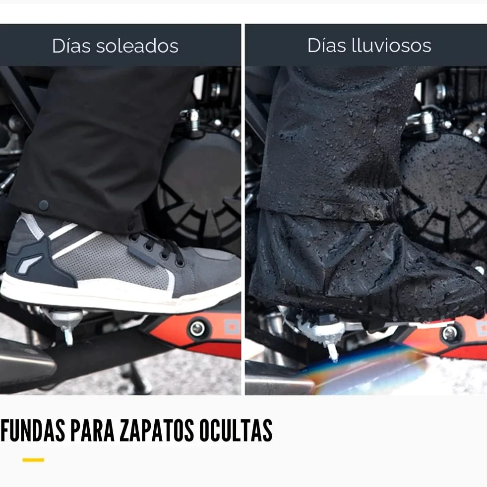 Chubasquero, Traje de Lluvia Impermeable para Motocicleta para Hombres y Mujeres, Ropa de Lluvia para Ciclismo en Bicicleta, Chaqueta y Pantalones con Bolsa de Almacenamiento, Chaqueta de