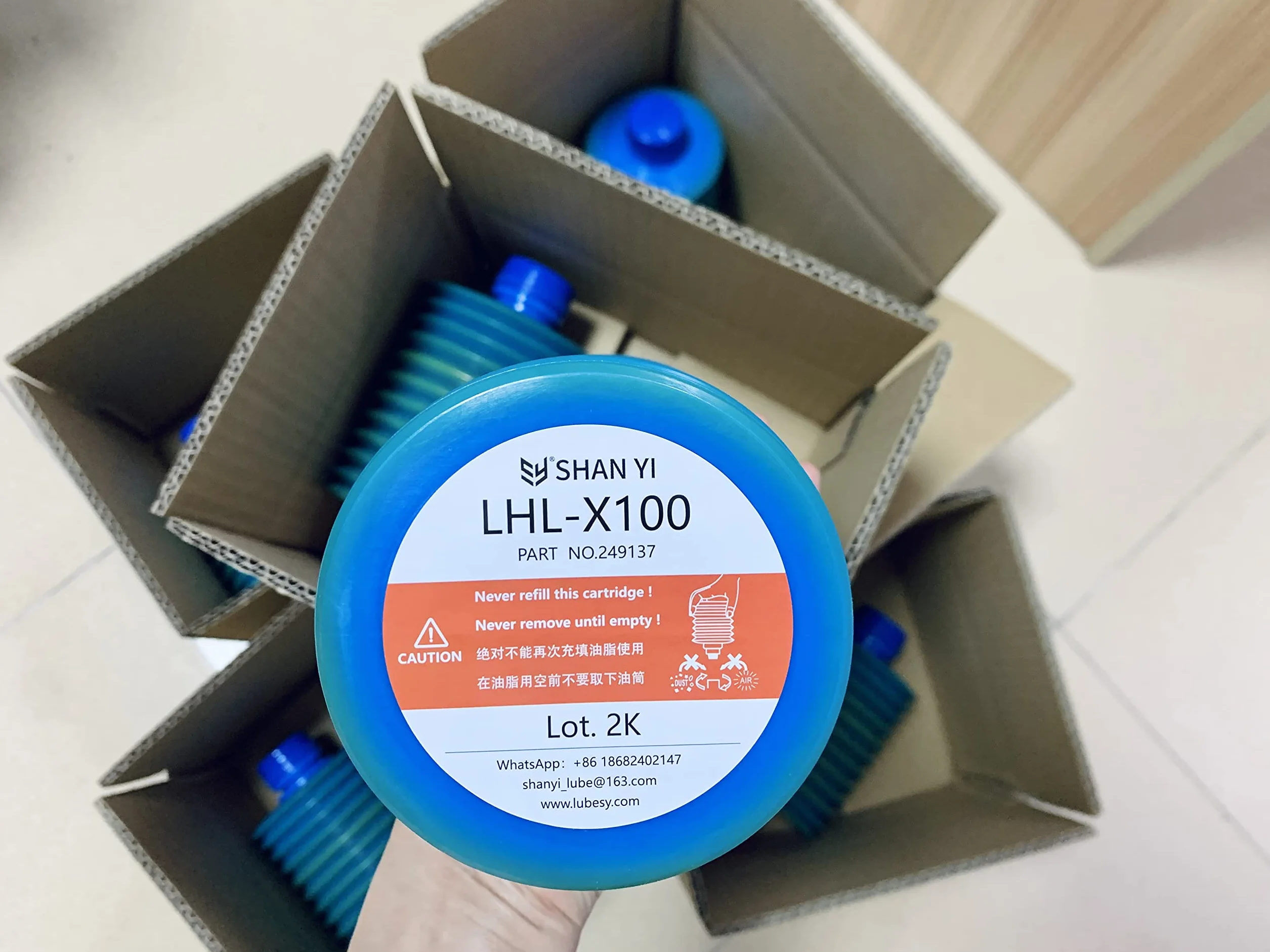 Grasa lubricante para mecanizado CNC Makino Z192A1600010 MAZAK P52LA000111 DOOSAN 700 ml