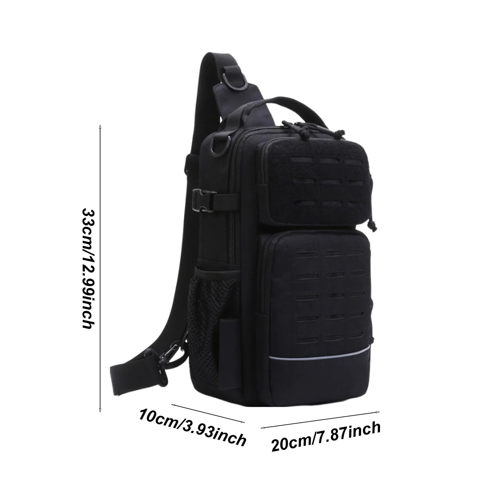 Mochila de Pesca con Mosca con Portabotellas y Equipo de Pesca | Mochila para Equipo de Pescar para Senderismo Camping Viajes Deporte Aire Libre Gimnasio al Aire Libre y
