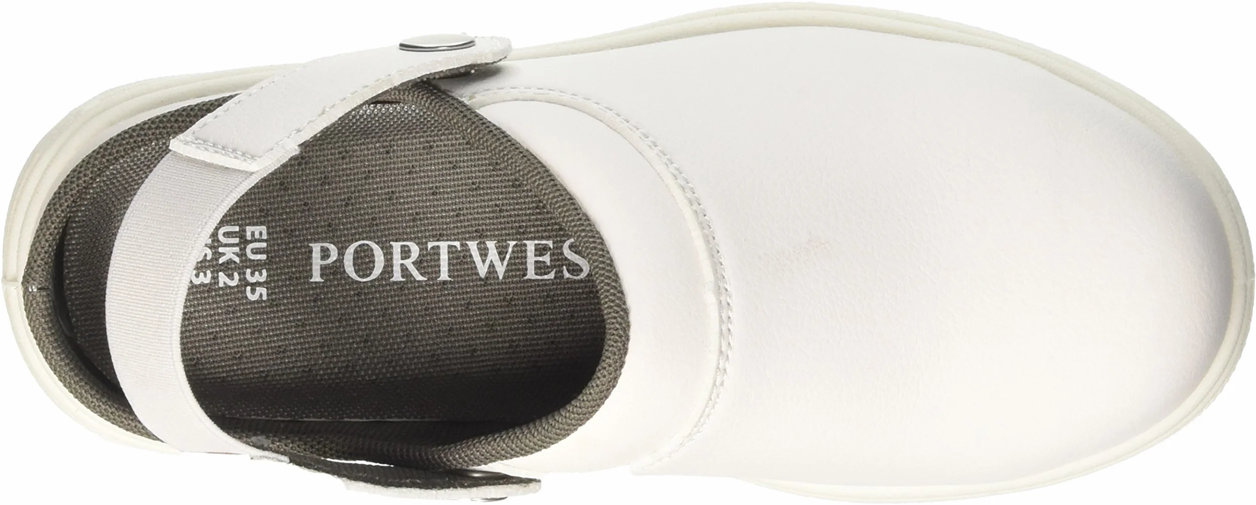 Portwest Zueco De Seguridad Steelite Sb Ae Wru, Tamaño: 36, Color: Blanco, FW82WHR36