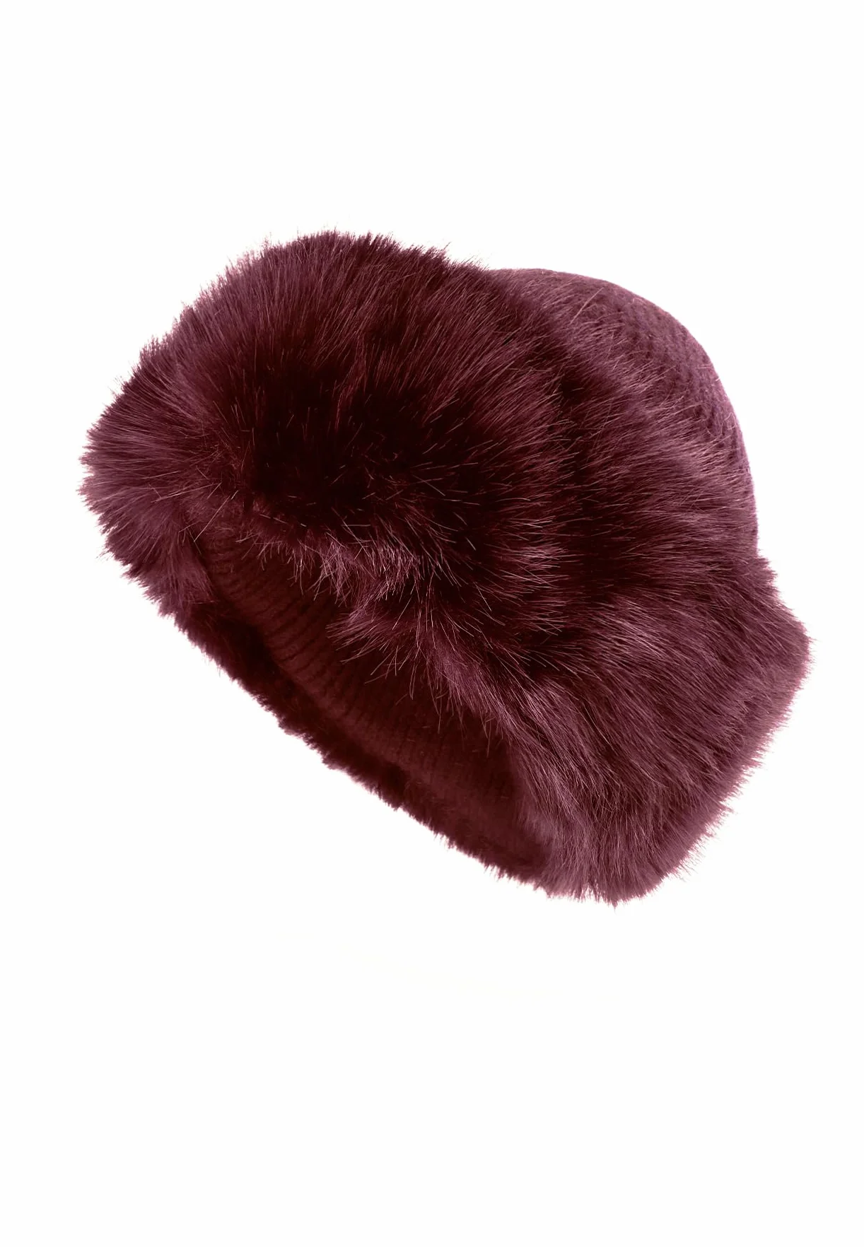 QUEEN HELENA Sombrero de Invierno Cálido con Pelo Suave para Mujer CP07