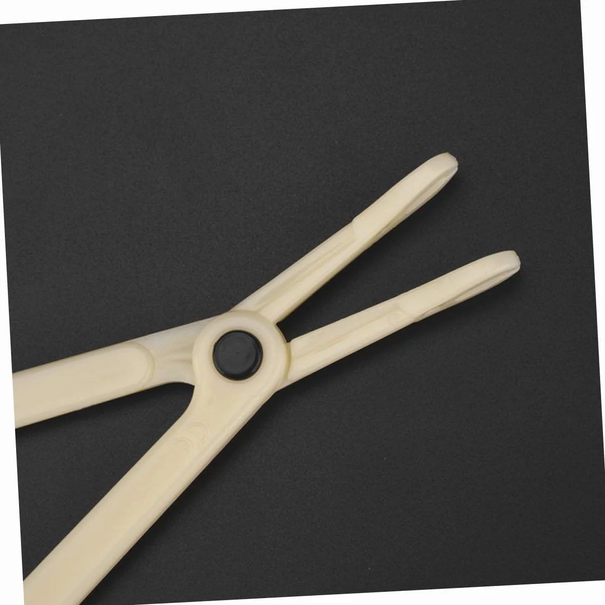 VALICLUD 5 piezas pinzas redondas desechables esterilizadas piercing forceps para labios nariz ombligo cejas