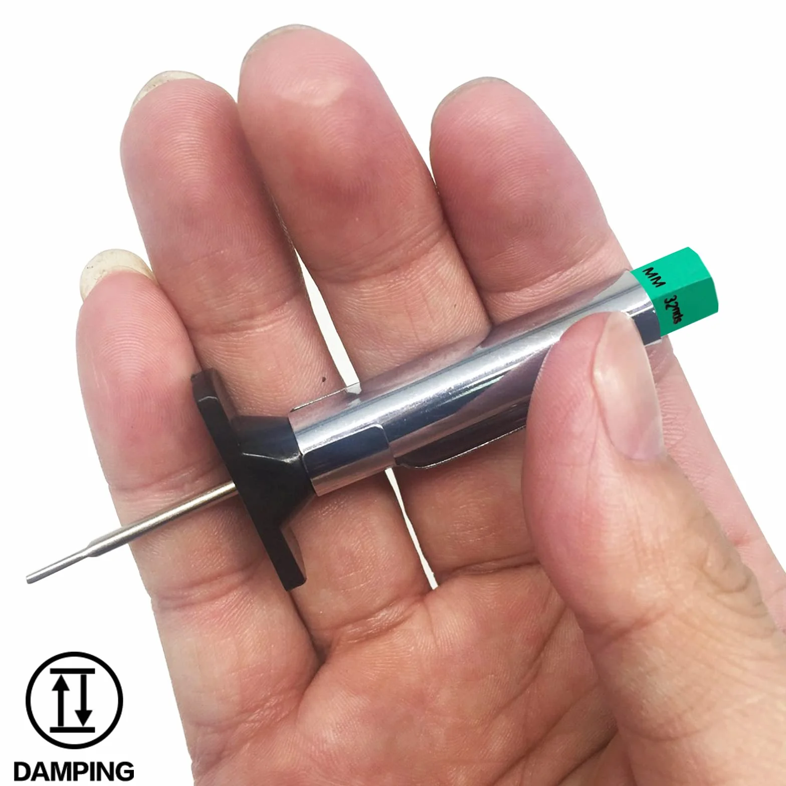 GODESON Medidor de Profundidad de Neumáticos, 6 Lados Smart Coded Color, Herramienta de Medición 25 mm/32 mm
