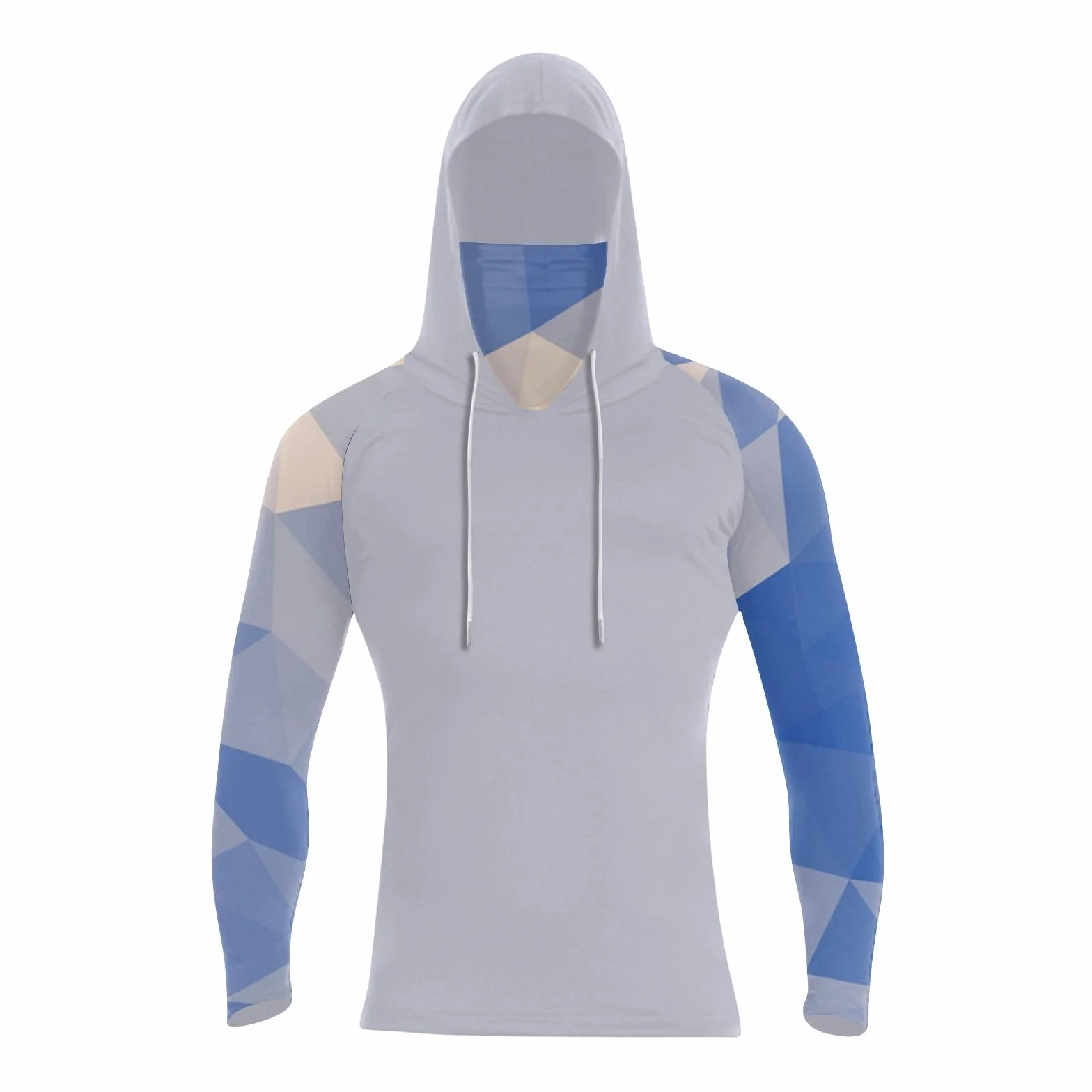 MOKBAY Camiseta Proteccion Solar Hombre UPF 50 Manga Larga con Capucha Deporte