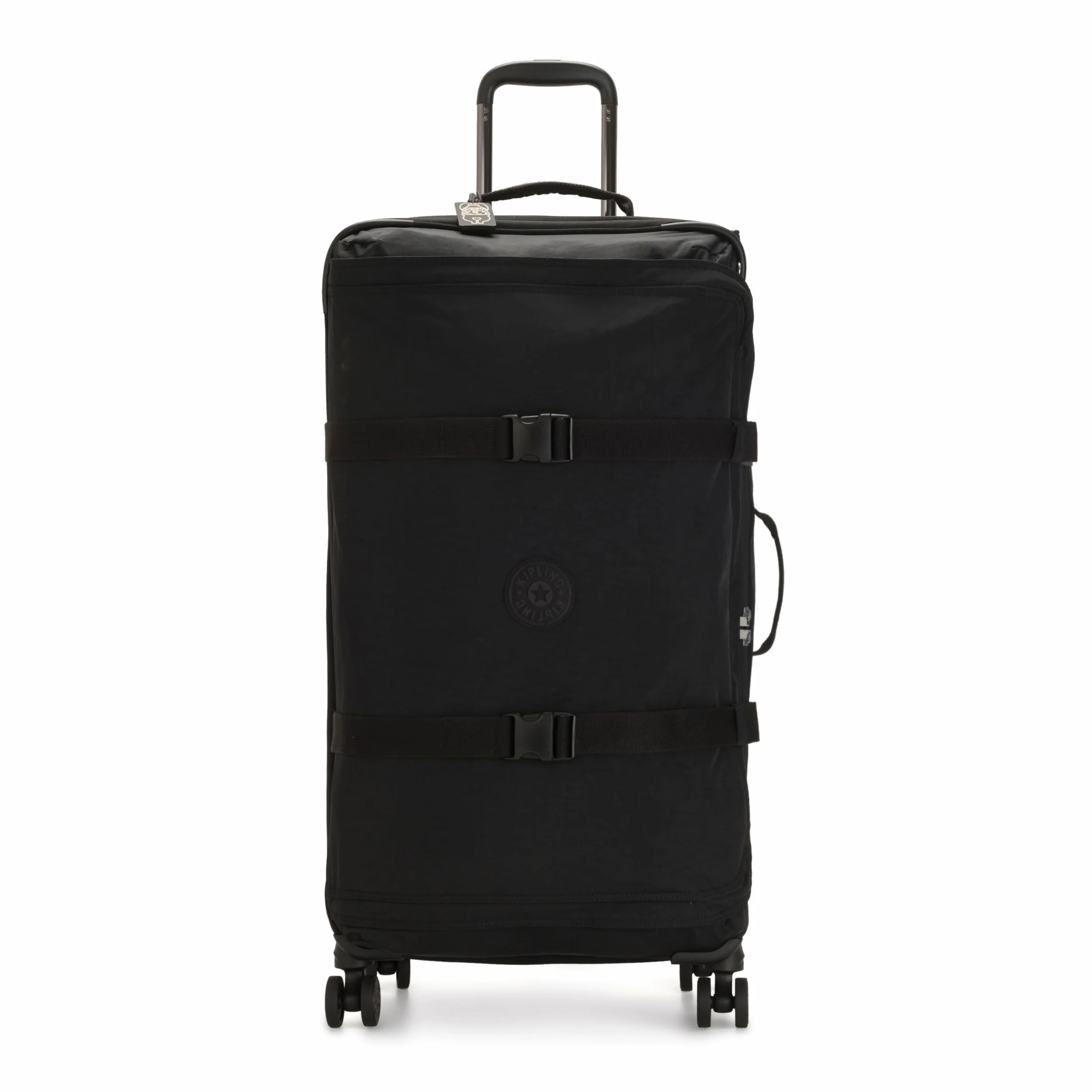 Kipling Spontaneous L Equipaje Grande con Ruedas, Vertical, Black (Negro)