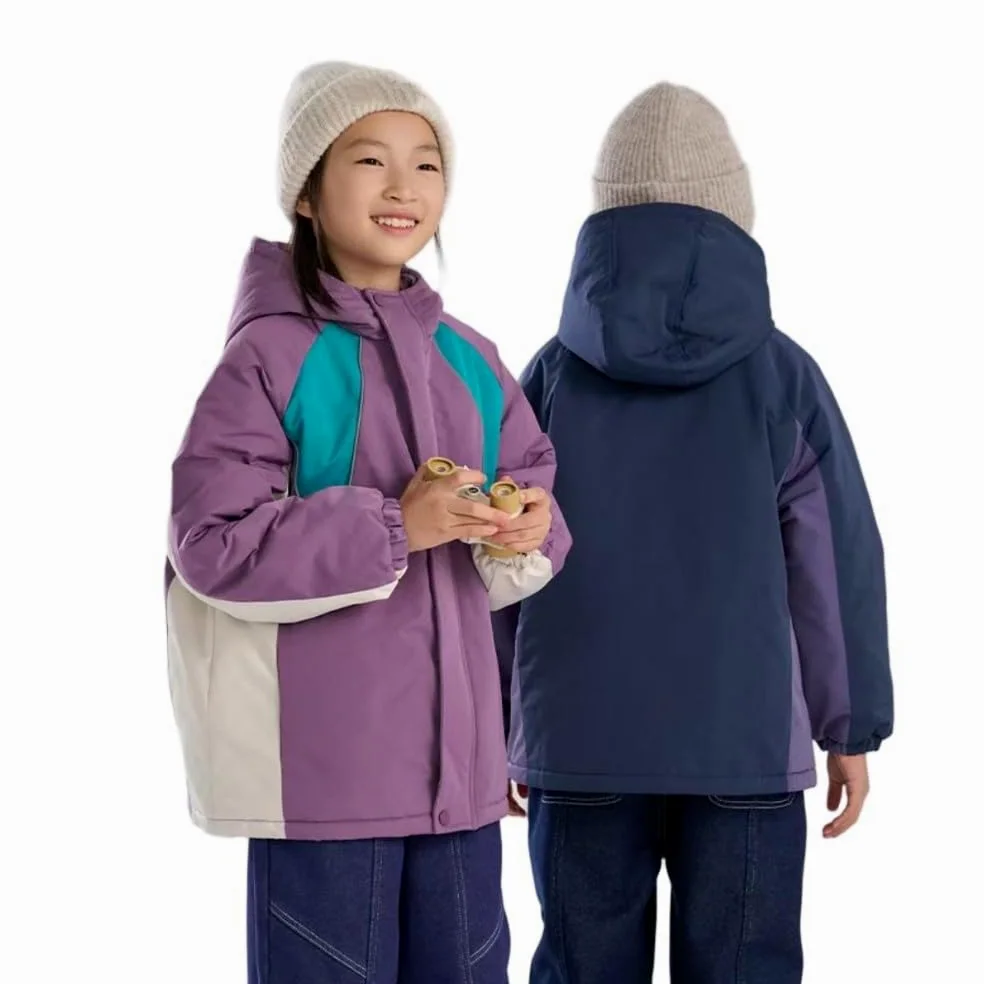 JCVBN Chaquetas acolchadas de algodón para niños, abrigos impermeables para otoño e invierno, ropa de invierno con capucha para niños y niñas