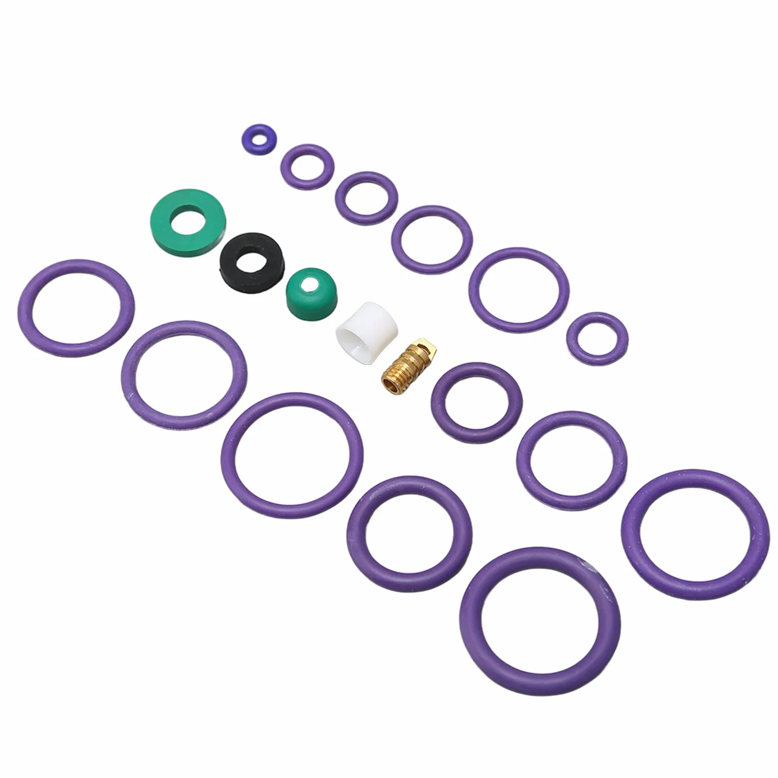 Kit Universal de Juntas Tóricas 225 Piezas para Aire Acondicionado de Coche