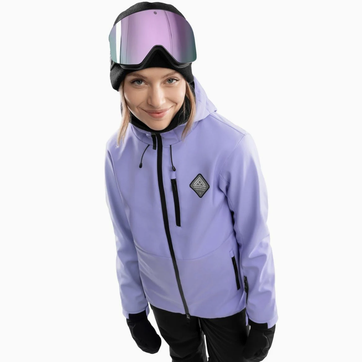 SIROKO - Chaqueta Softshell de Nieve para Mujer W2-W Makalu - XS - Lavanda