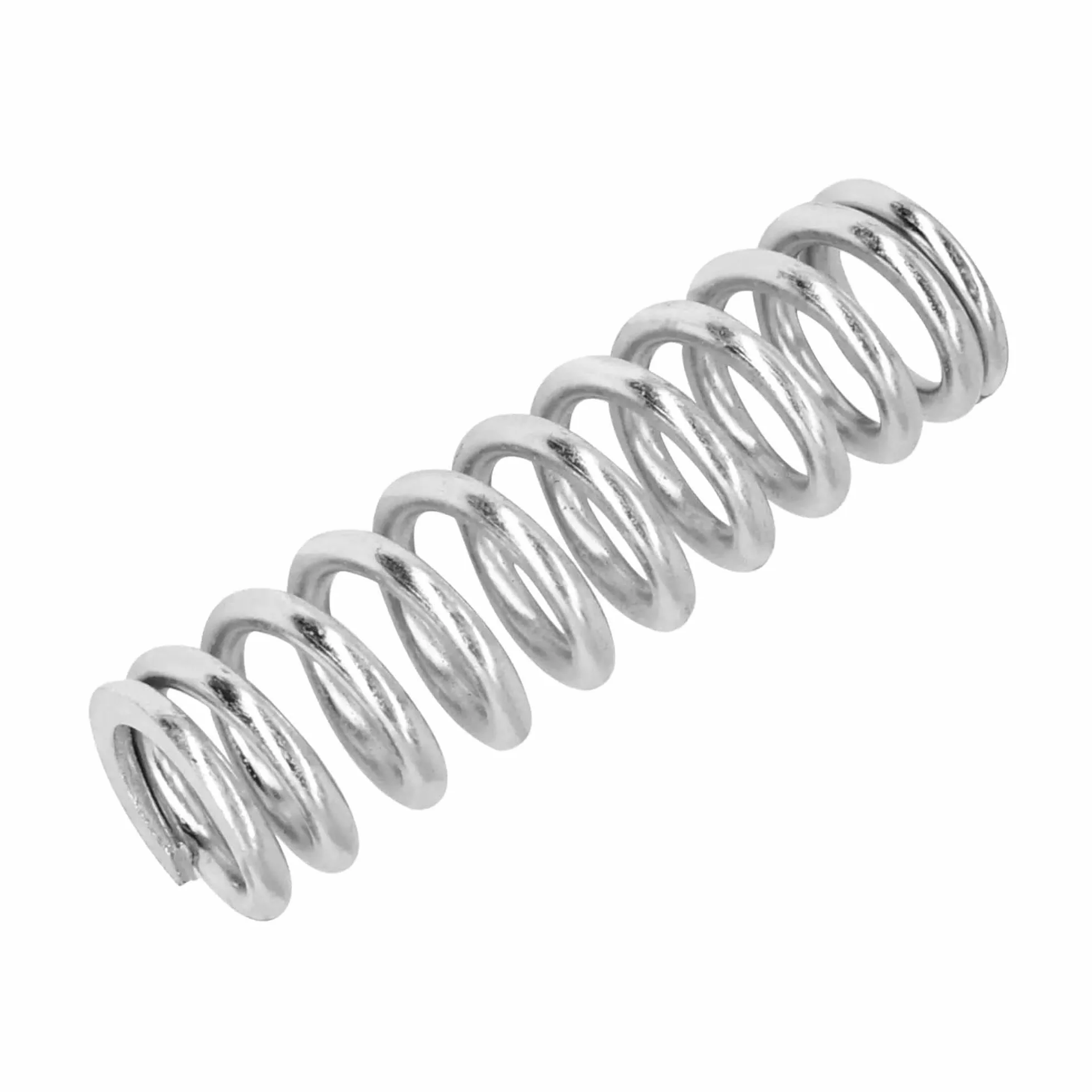 Resortes de Compresión Muelles en Espiral Acero Galvanizado 2x12x40mm