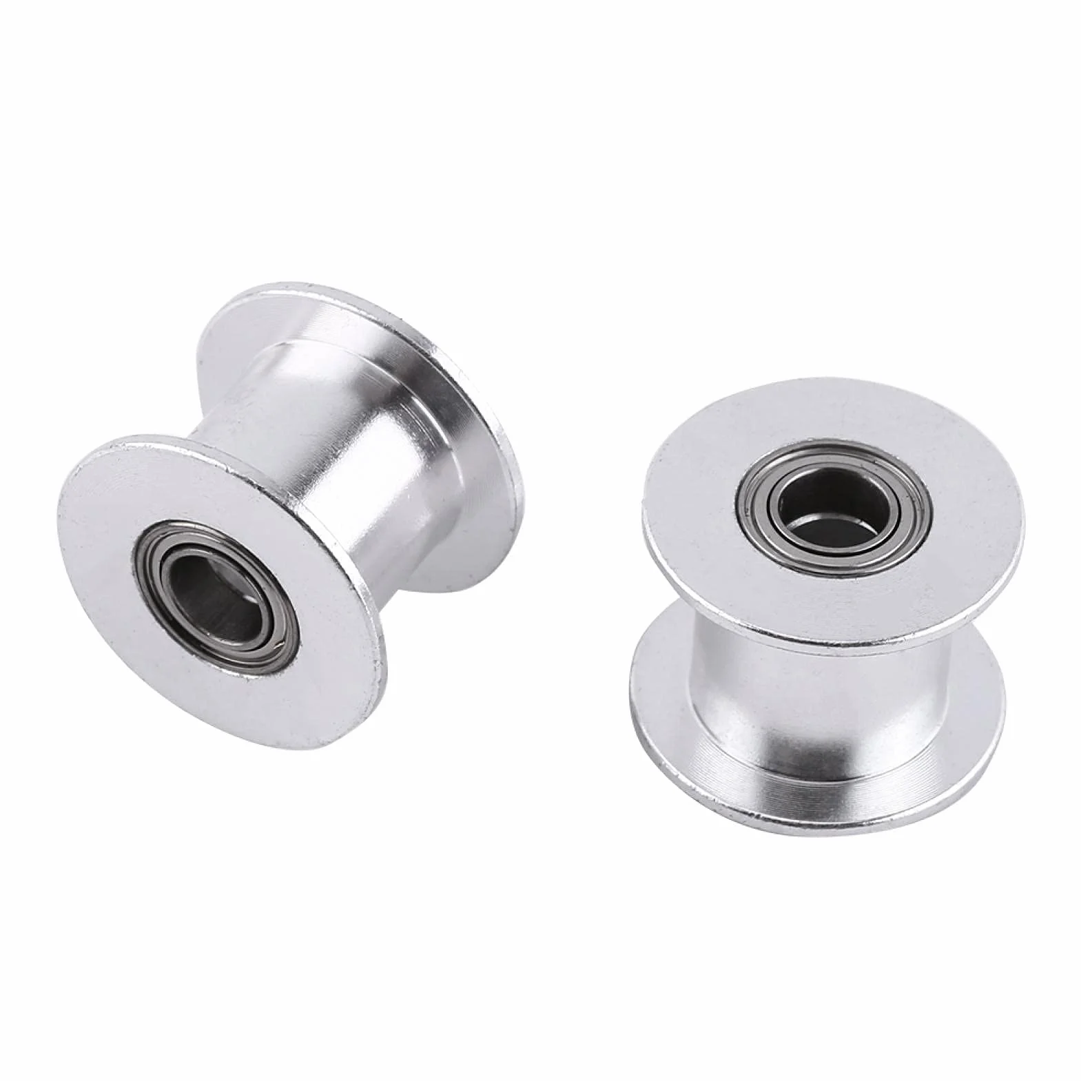 Correa de Distribución GT2 20 Dientes Polea Loca 10mm Ancho 5mm Diámetro para Impresora 3D