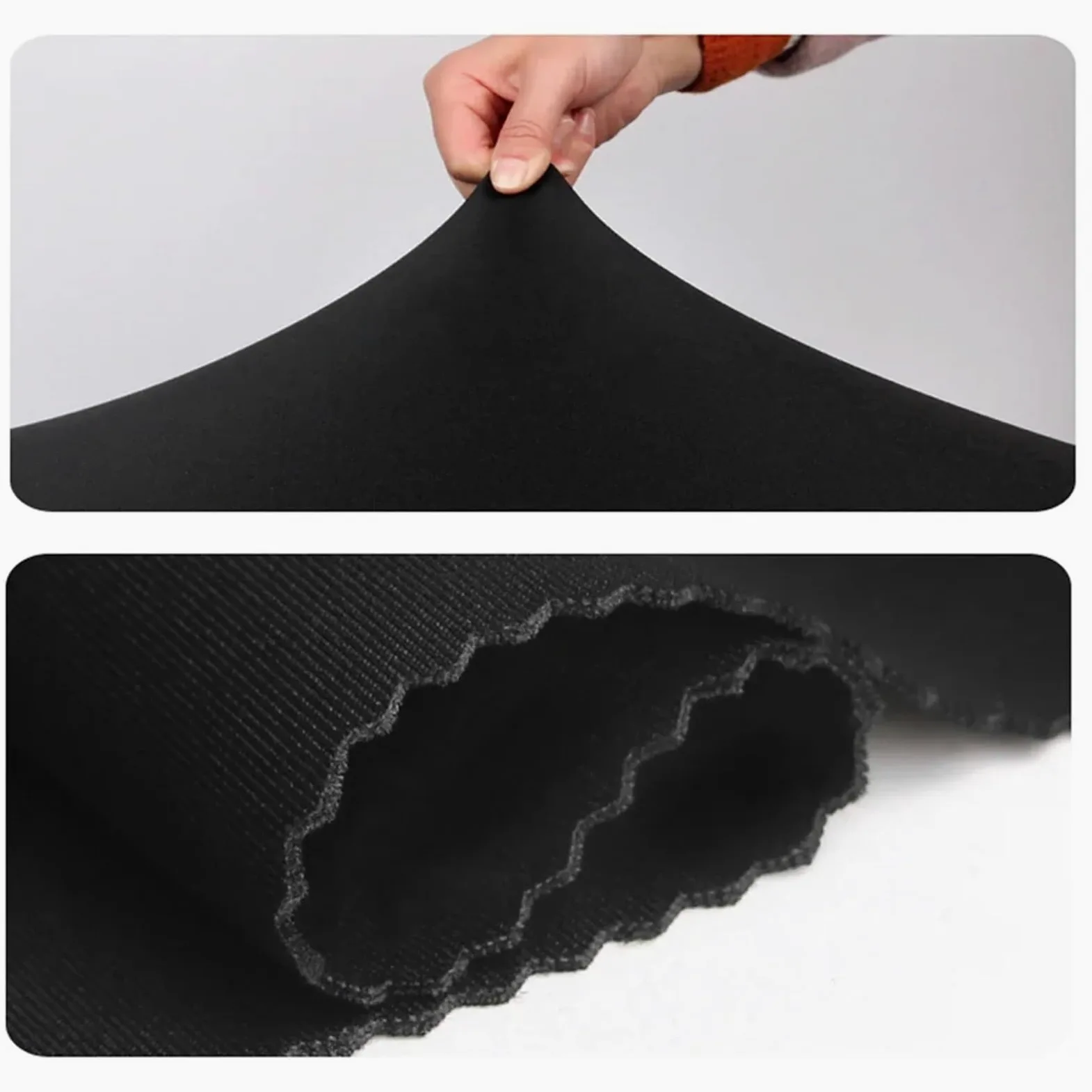 Fundas Protectoras for Maletas de Viaje, Protector Equipaje elástico Grueso for 18 "-28", Funda Bolsa con Letras Doradas Impresas, 2 uds(Black D,M)