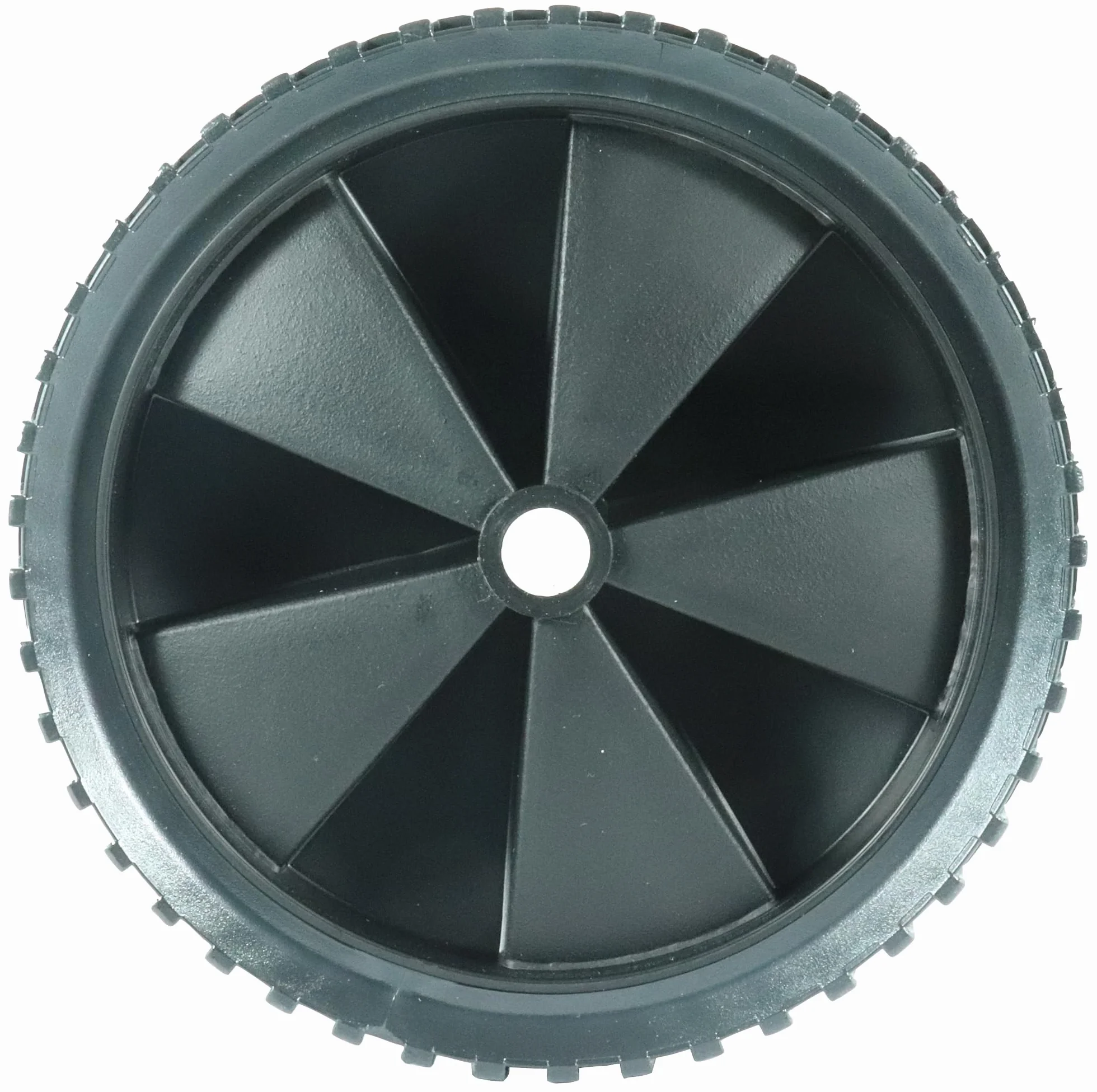 Dörner + Helmer Rueda de PVC 150 mm x 30 mm, capacidad de carga 25 kg, buje 32 mm, rodamientos deslizantes