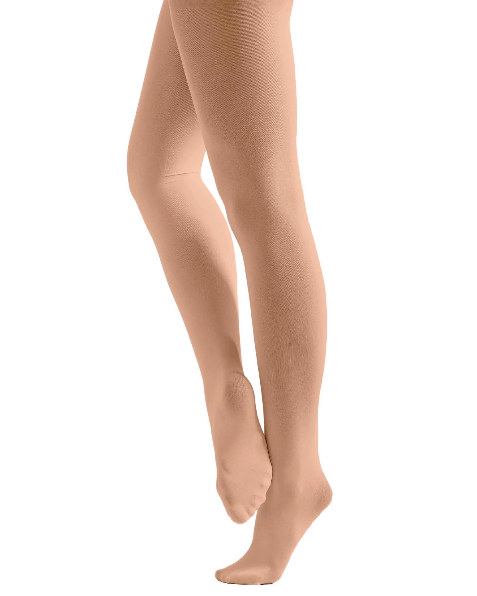 Medias de ballet 70 denier alto rendimiento pie completo rosa marrón para niñas mujeres