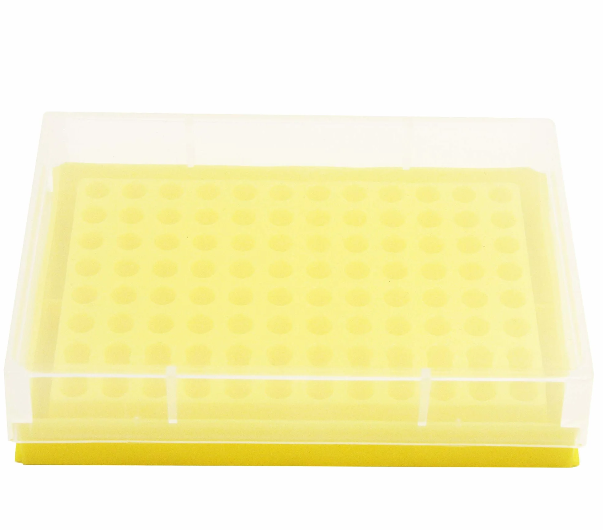 MUHWA Gradilla para Tubos de PCR, 96 Posiciones, 0,2 ml, Azul